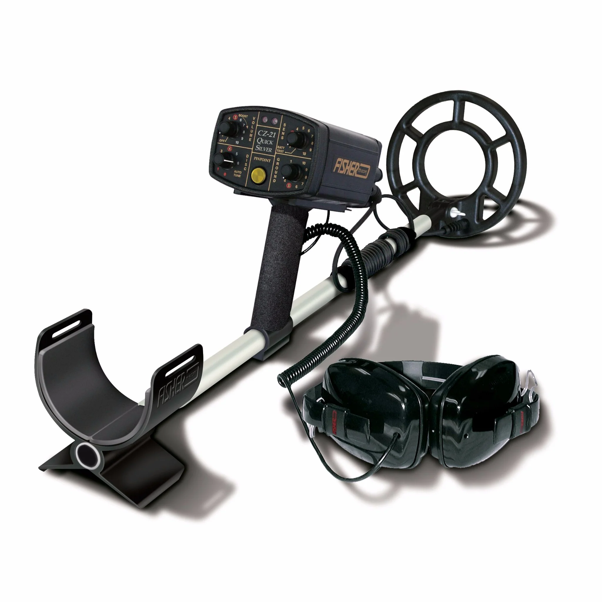 Fisher CZ-21 Metal Detector with 8" Concentric Waterproof Search Coil - Image 3