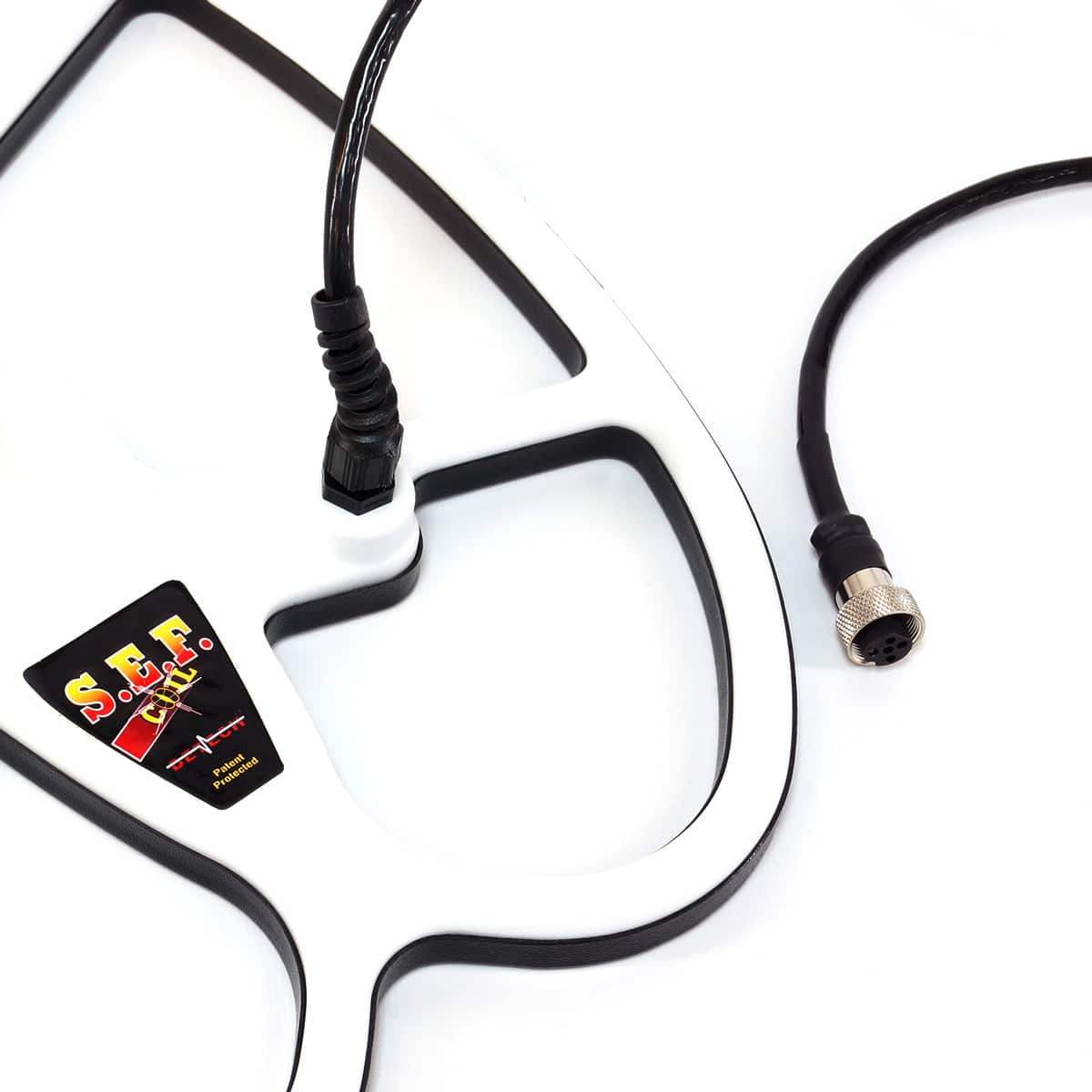 Detech 18" x 15" SEF Butterfly Search Coil for Minelab GPX, GP, SD Series Gold Detectors - Image 3