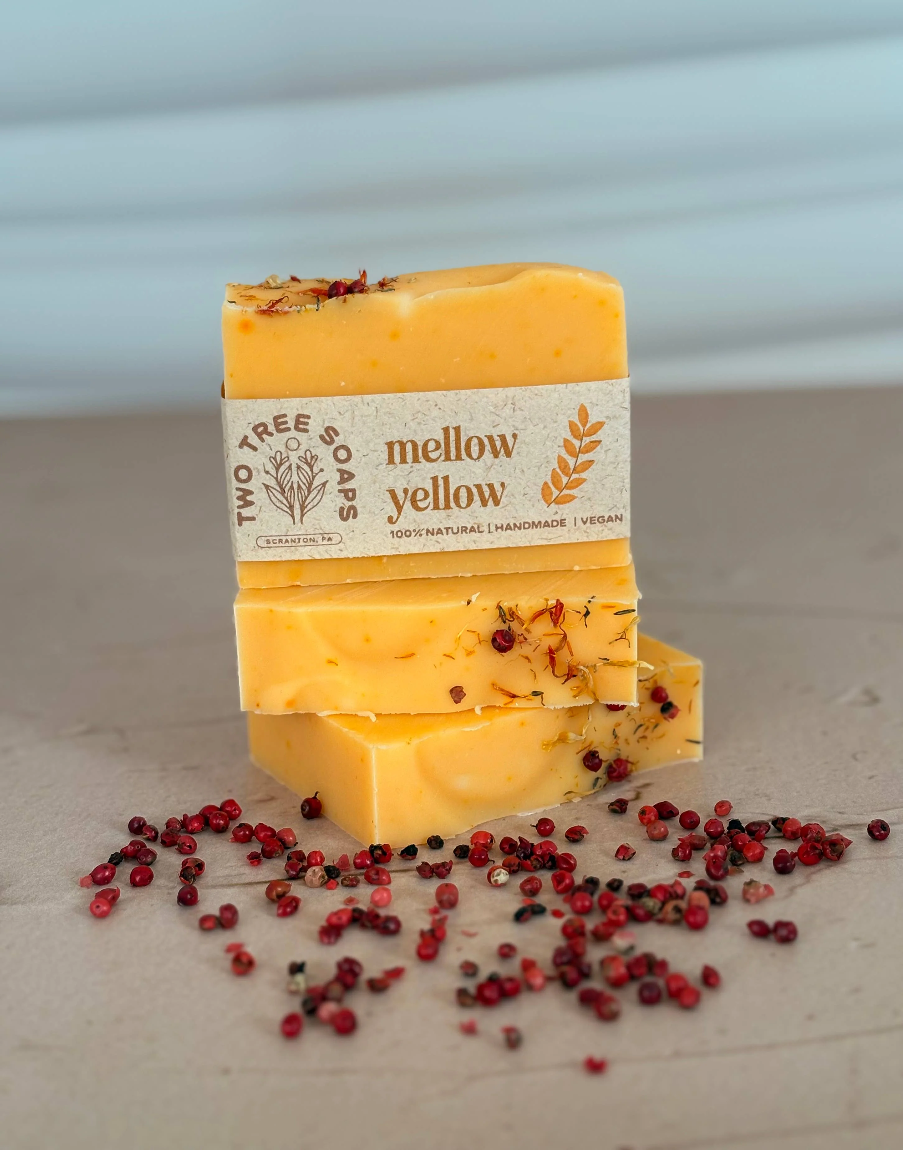 Mellow Yellow - Natural Handmade Bar Soap - Image 1