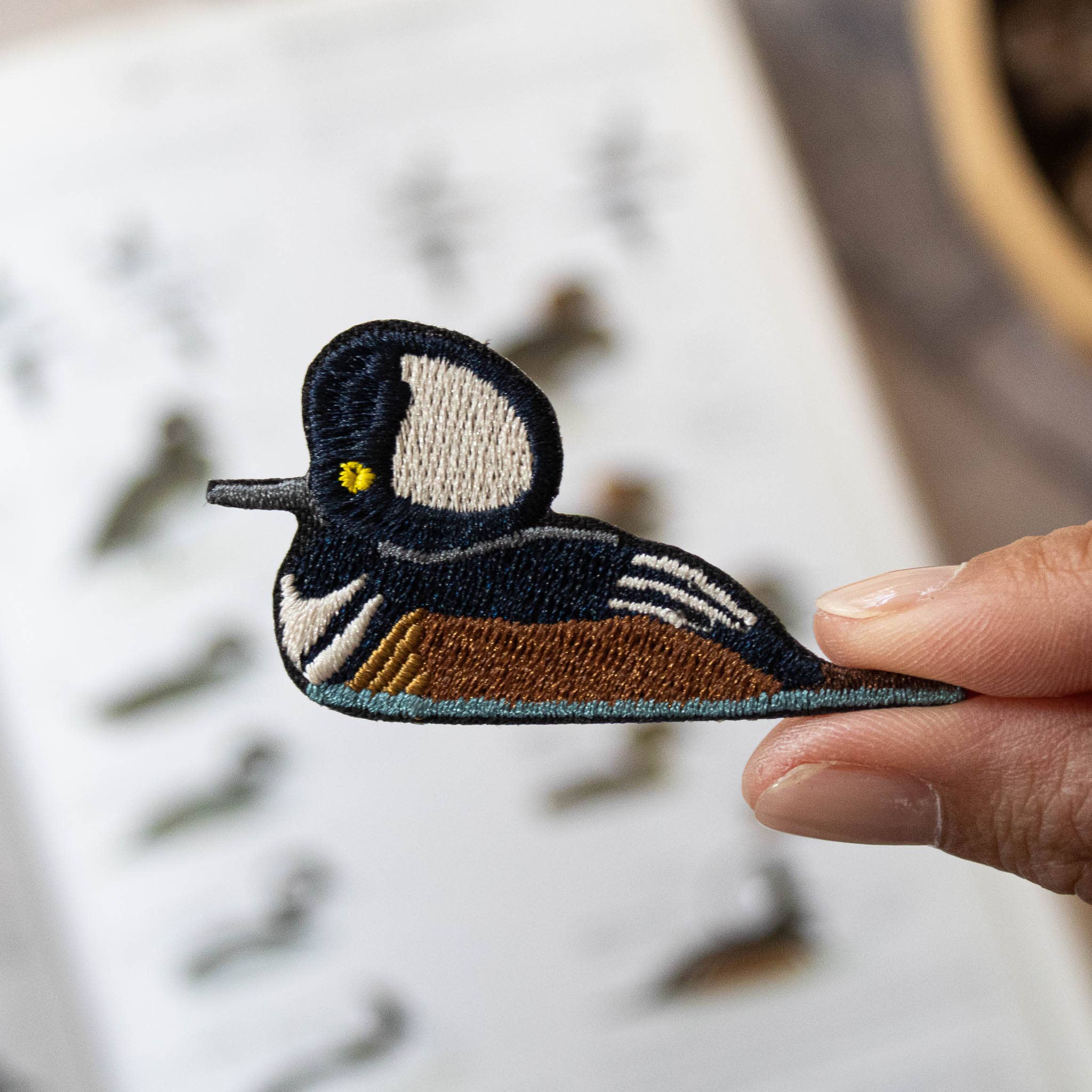 Hooded Merganser Patch - Image 2