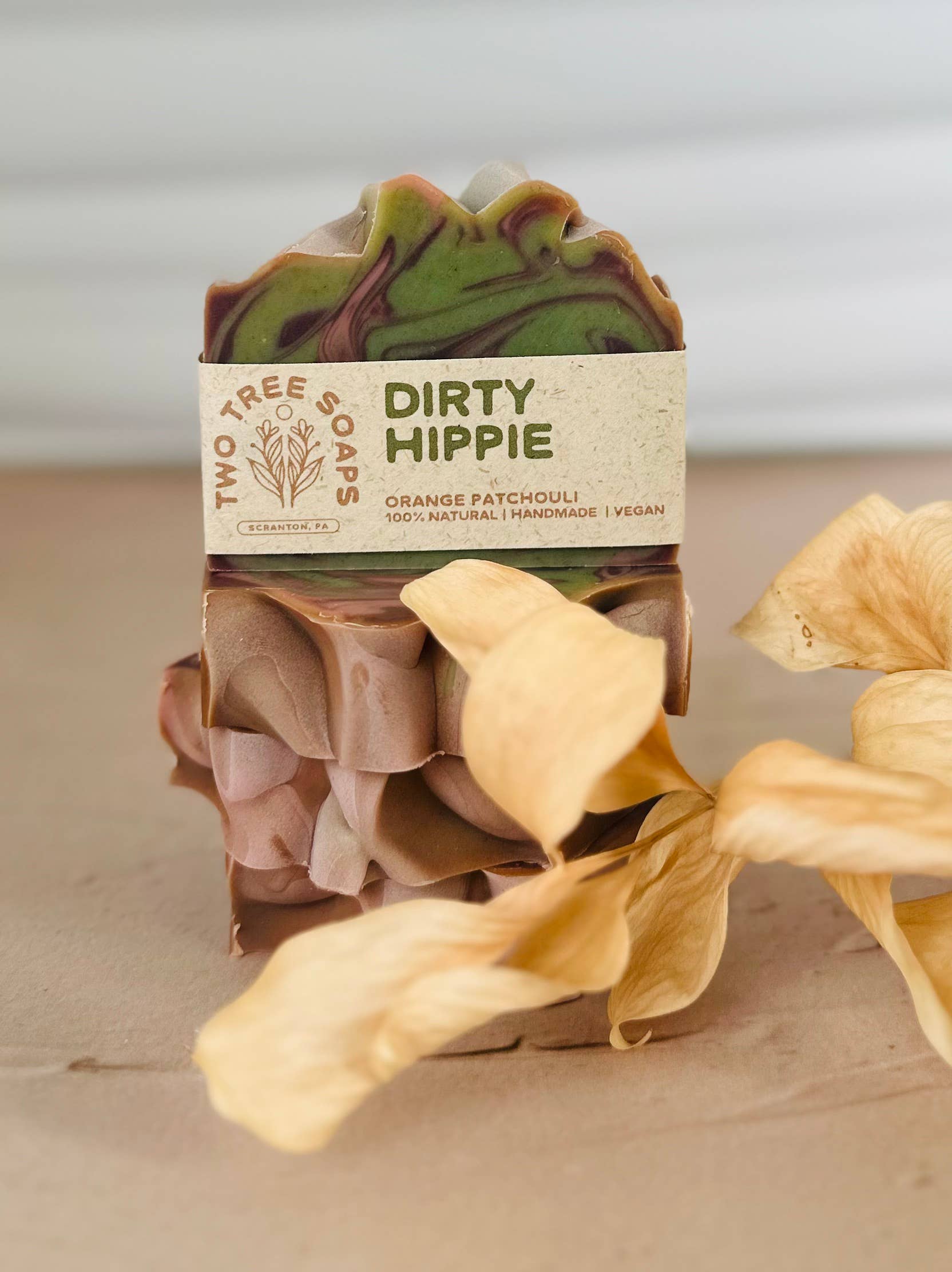 Dirty Hippie- Natural Handmade Bar Soap - Image 1