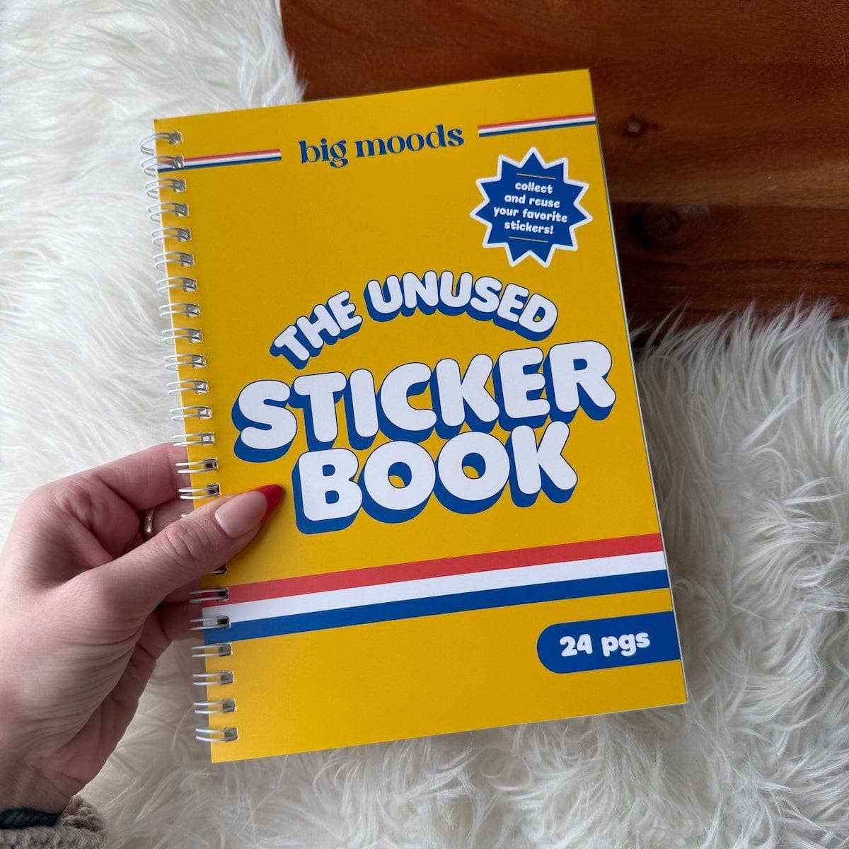 The Unused Sticker Book - Yellow - Image 1