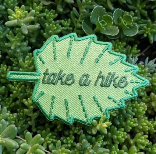 Patch | take a hike leaf - Image 1
