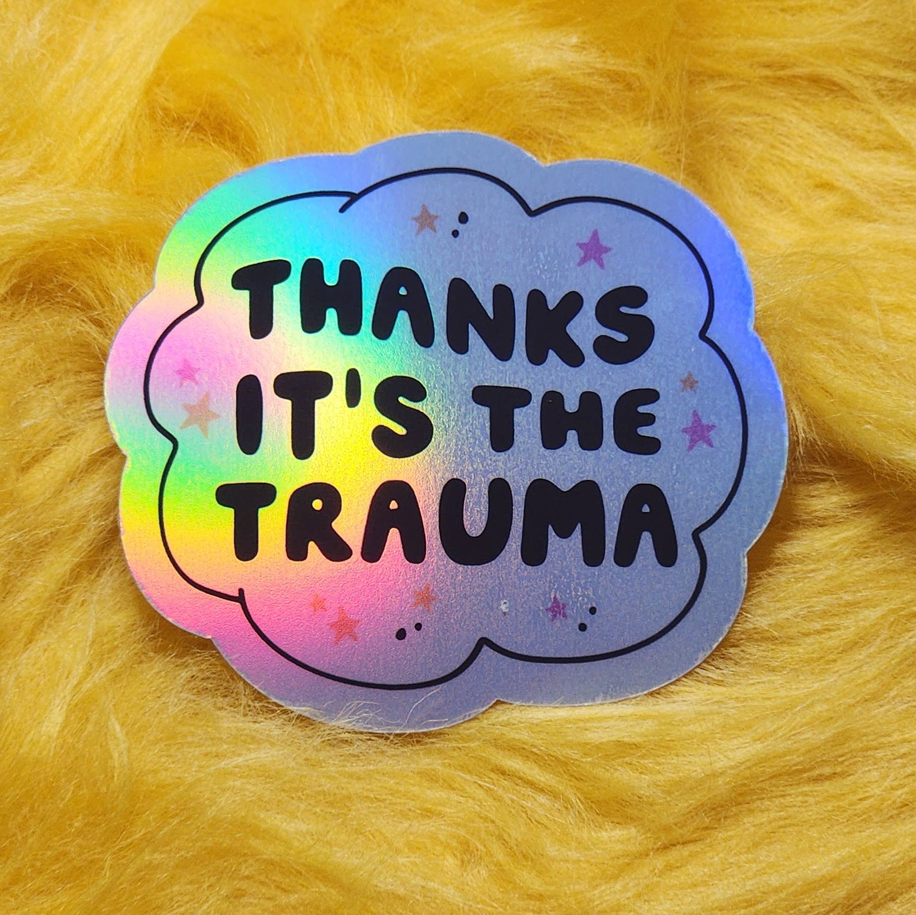 It's the trauma sticker hydroflask planner cute - Image 1