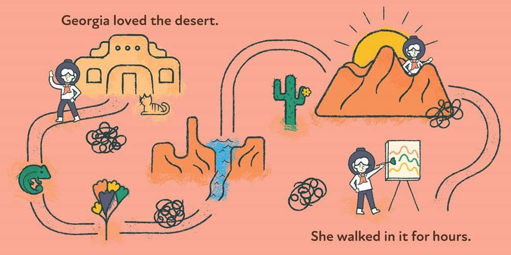 Little Naturalists: Georgia O'Keeffe Loved the Desert - Image 3
