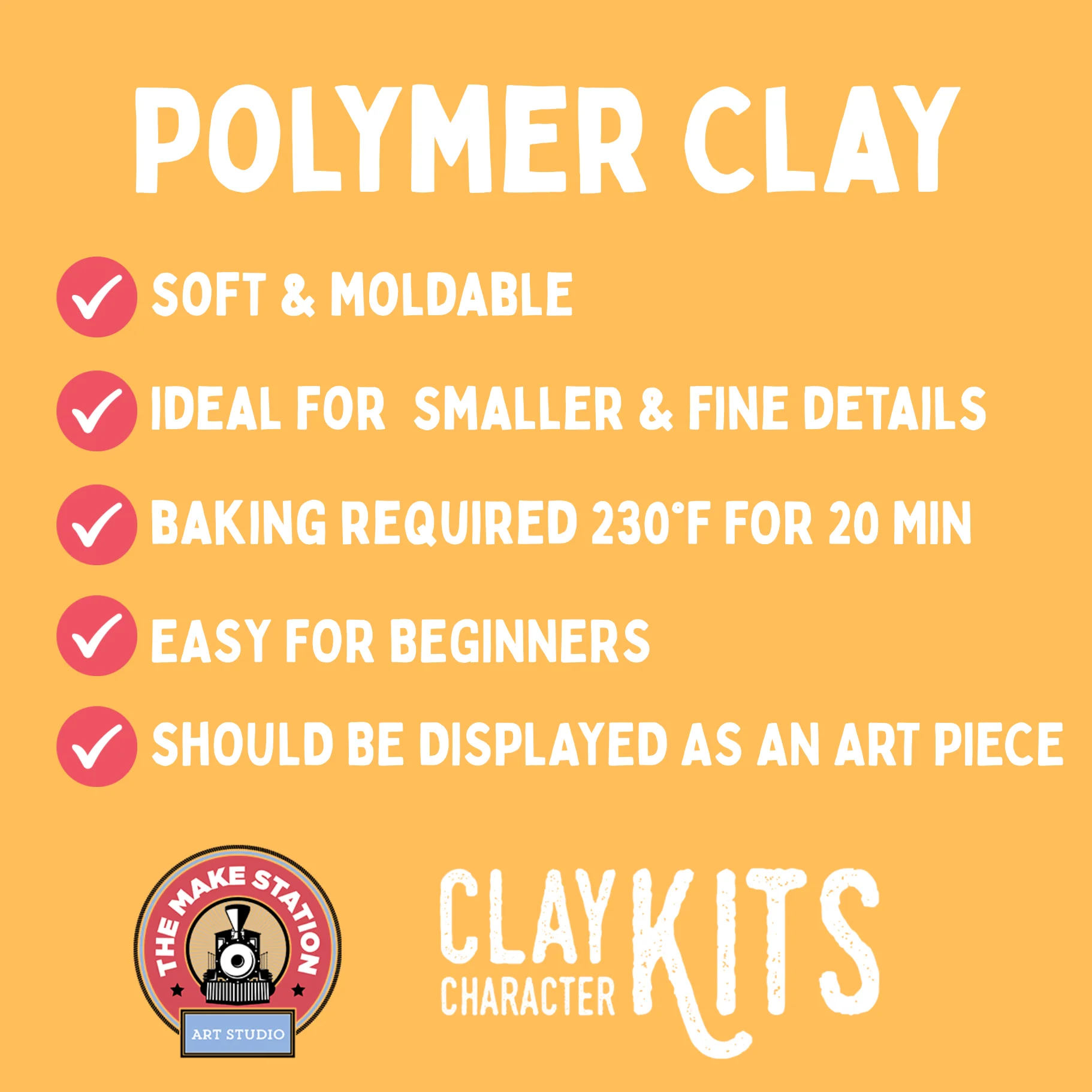 Red Panda DIY Polymer Clay Kit | Arts & Craft Kit - Image 3