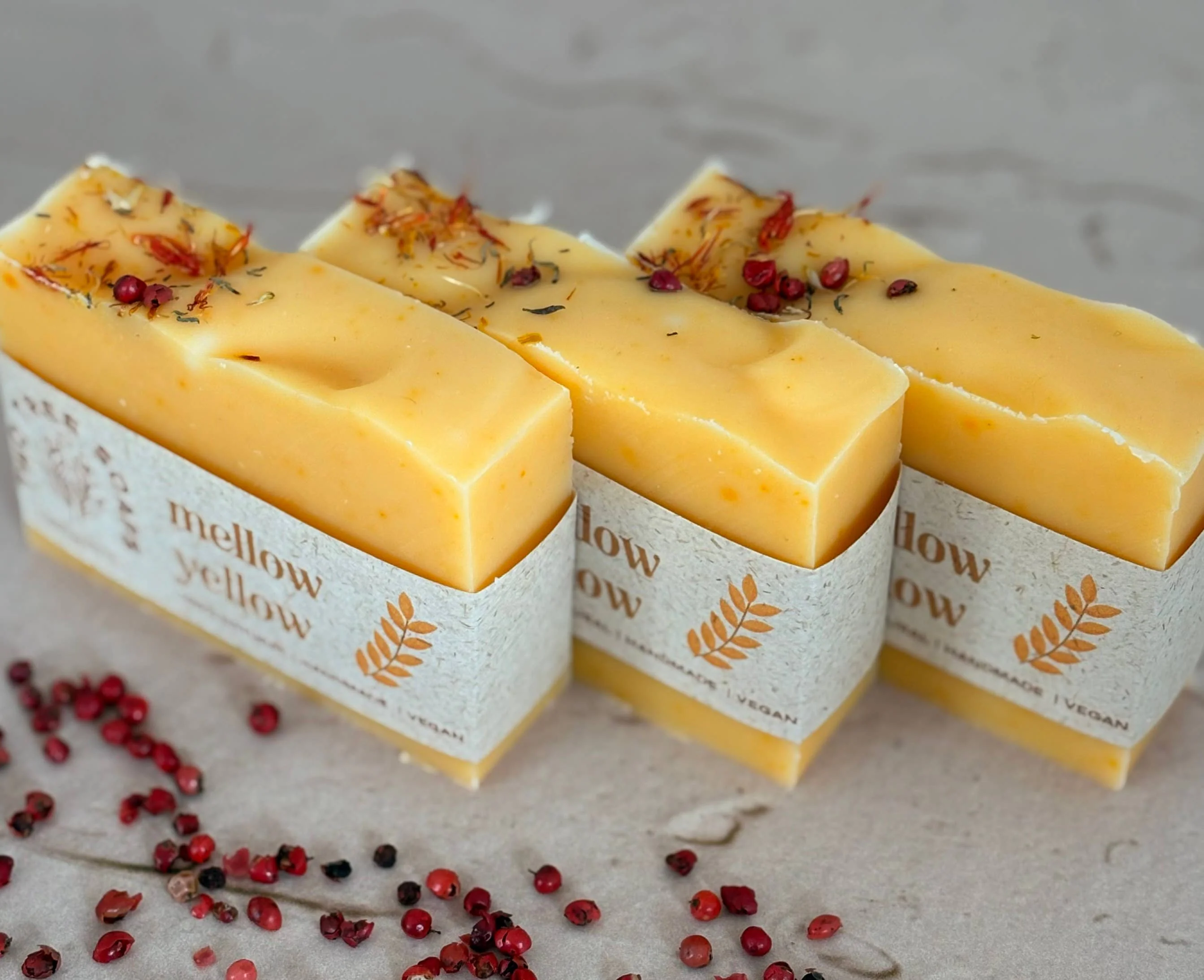 Mellow Yellow - Natural Handmade Bar Soap - Image 2