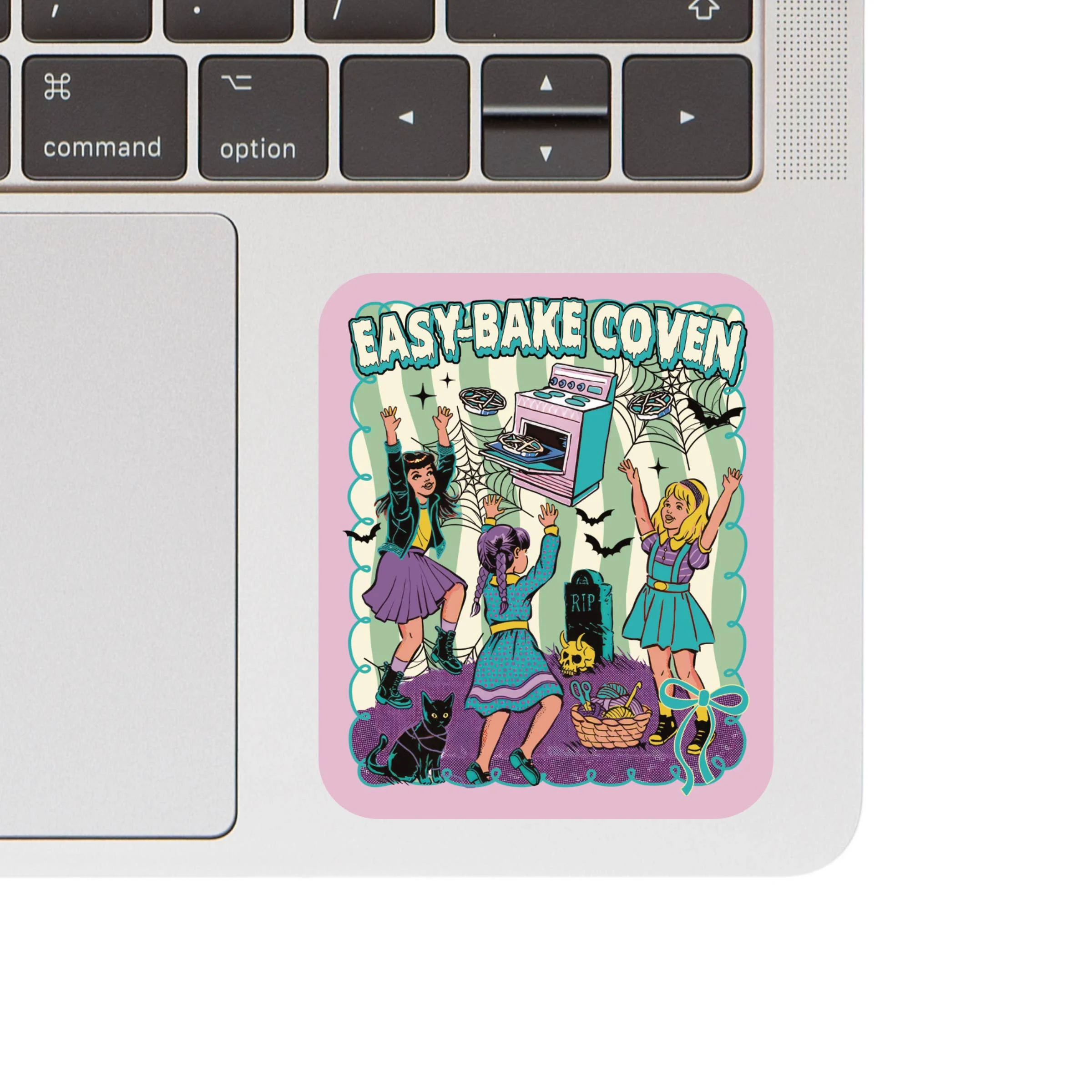 Halloween Horror Feminism Humor High Quality Vinyl Sticker - Image 2
