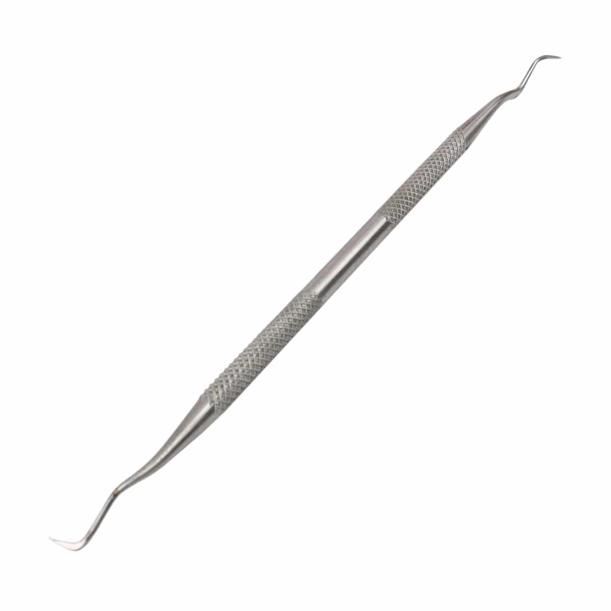 DD3 6-1/4″ Double Ended Stainless Steel Pick w/ Angled Hooks