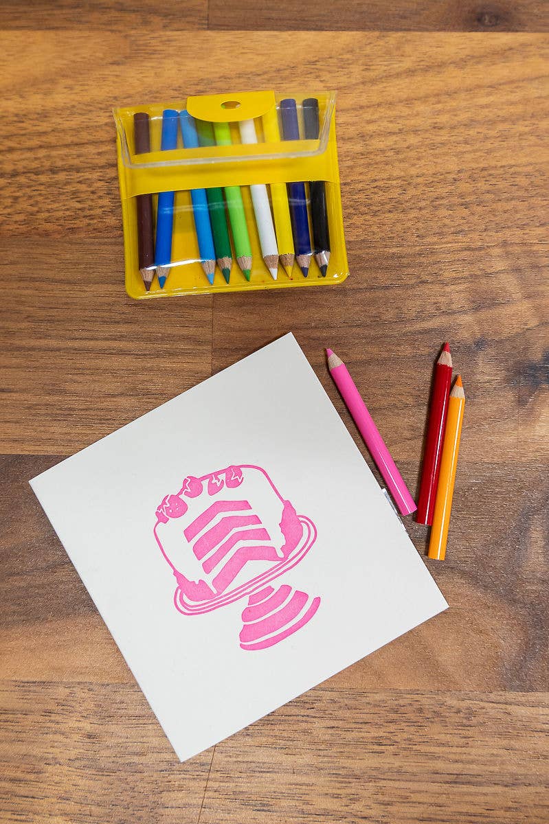 Neon Cake Mini Card - Image 3