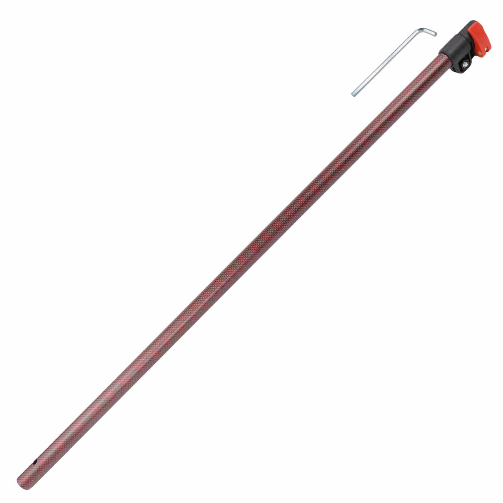 Detect-Ed Red Belly LS Carbon Fiber Shaft for Minelab Equinox Metal Detector - Image 1