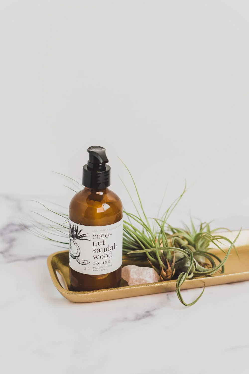 Coconut Sandalwood Lotion 8 oz - Image 2