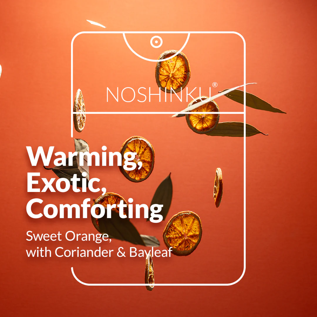 Refillable Orange Coriander Moisturizing Hand Sanitizer - Image 3