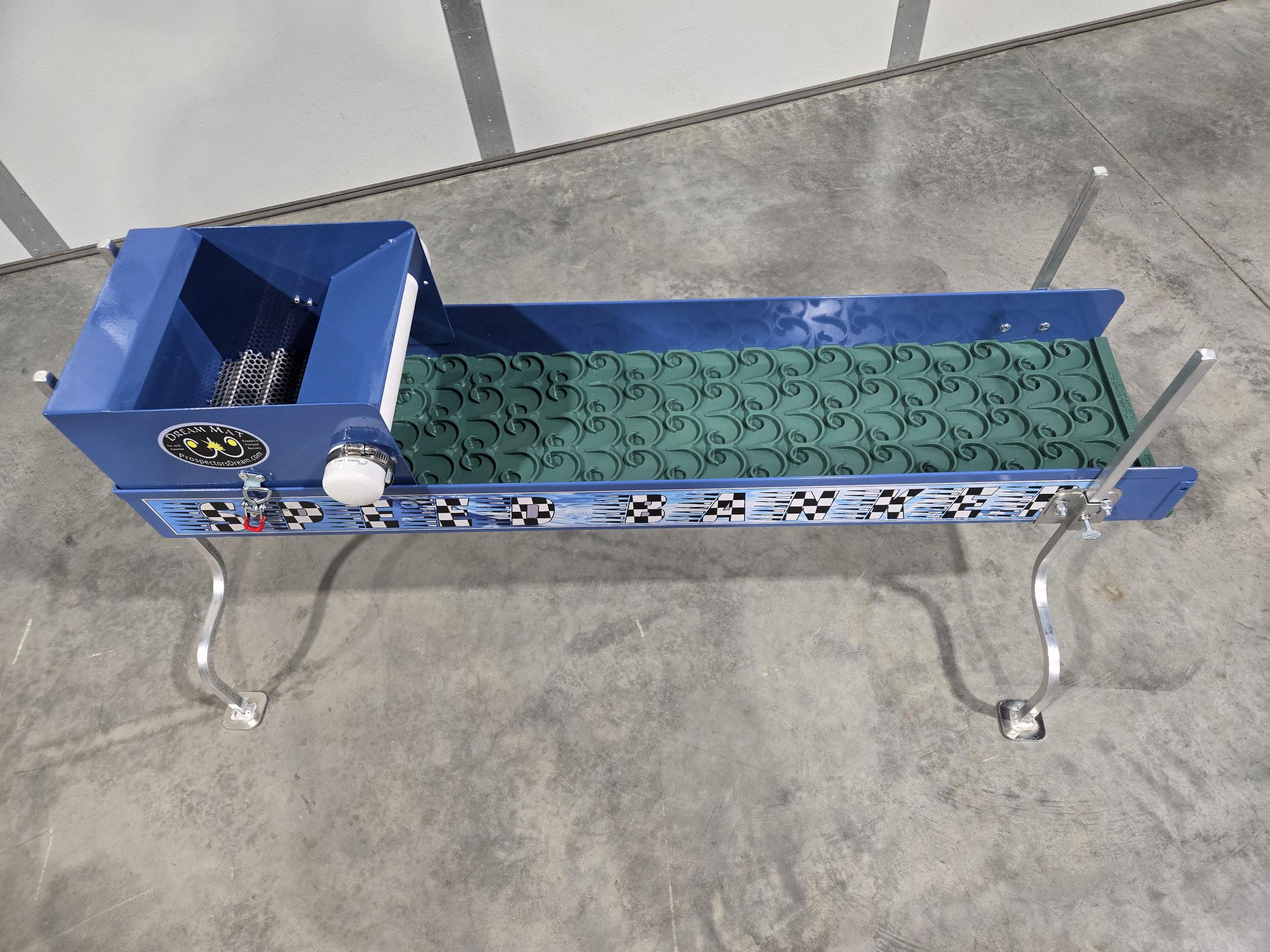 10×42 Speed Banker Unclassified Power Sluice with Dream Mat | Gold Mining Equipment