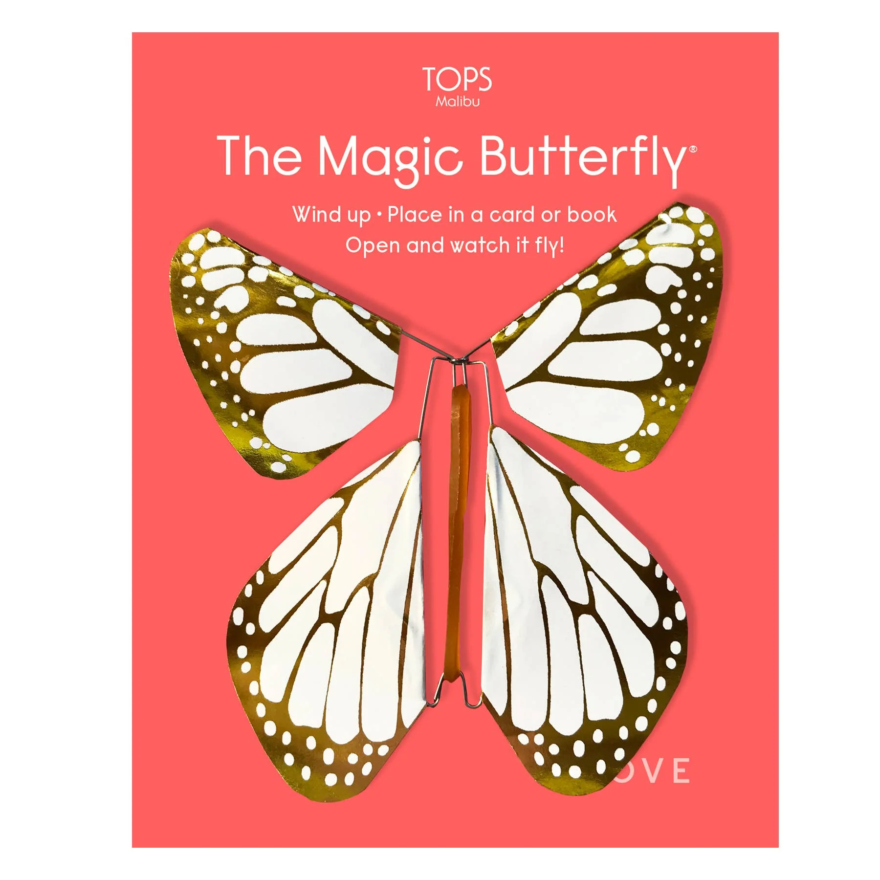 Flying Magic Butterfly® – Metallic – “Love” – Asst Styles