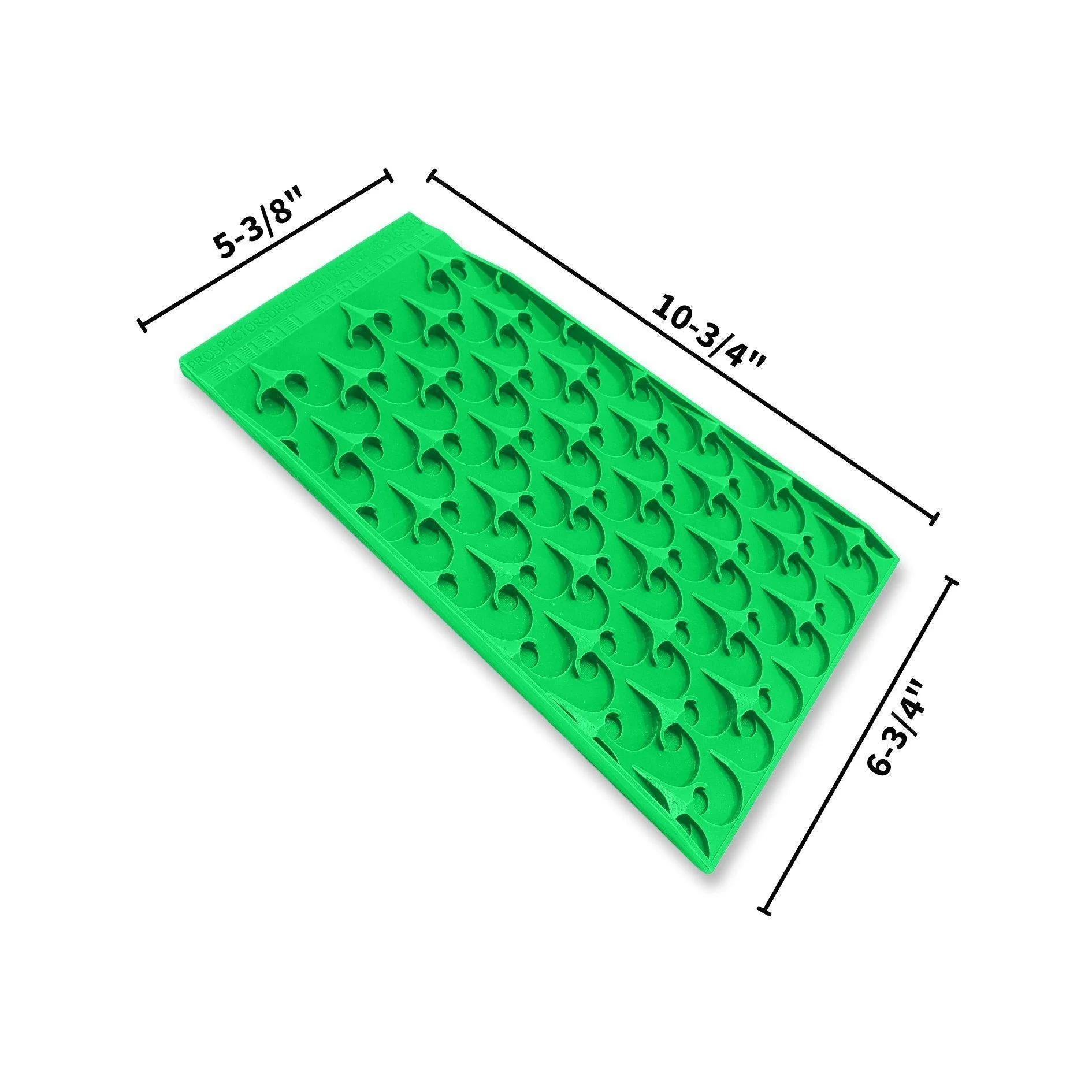 5-3/8" x 10-3/4" Bottom Mat Mini Monster - Image 2