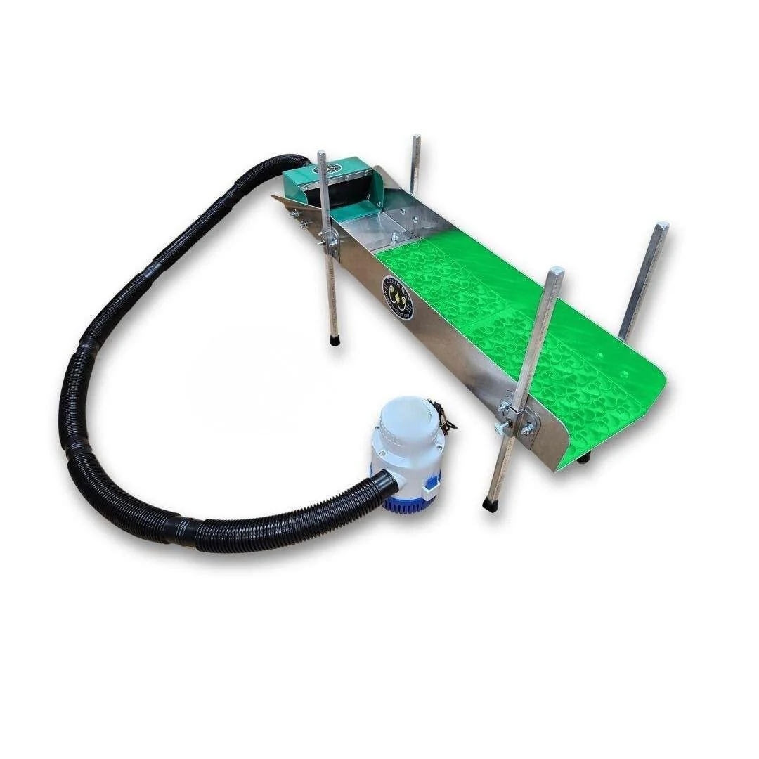 8X35 Power Sluice Box Kit with Dream Mat + 18" leg Kit | Gold Prospecting Equipment - Image 2