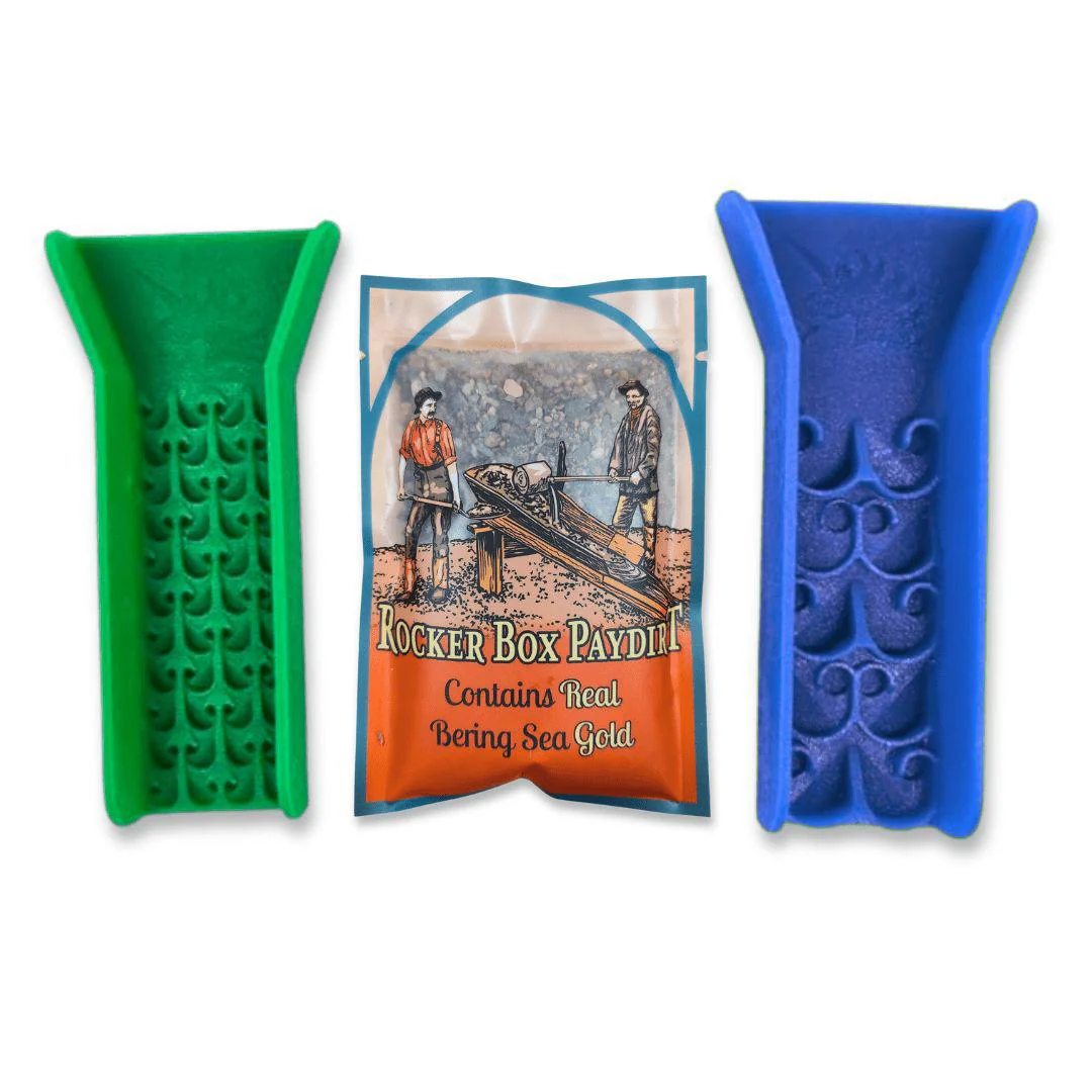 Dream Mat Pocket Sluice Kit with Bering Sea Gold Paydirt | Gold Prospecting Equipment - Image 1