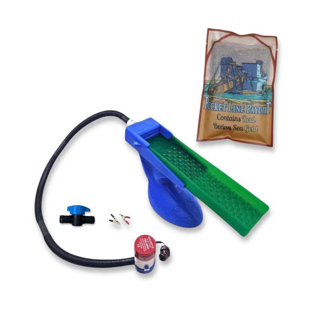The Boss Clean Up Sluice Kit - Micro (2nd Gen) + Bering Sea Paydirt - Image 1
