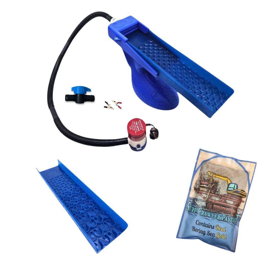 Value Bering Sea Paydirt Bundle – The Boss Clean Up Sluice Kit – Combo + Micro