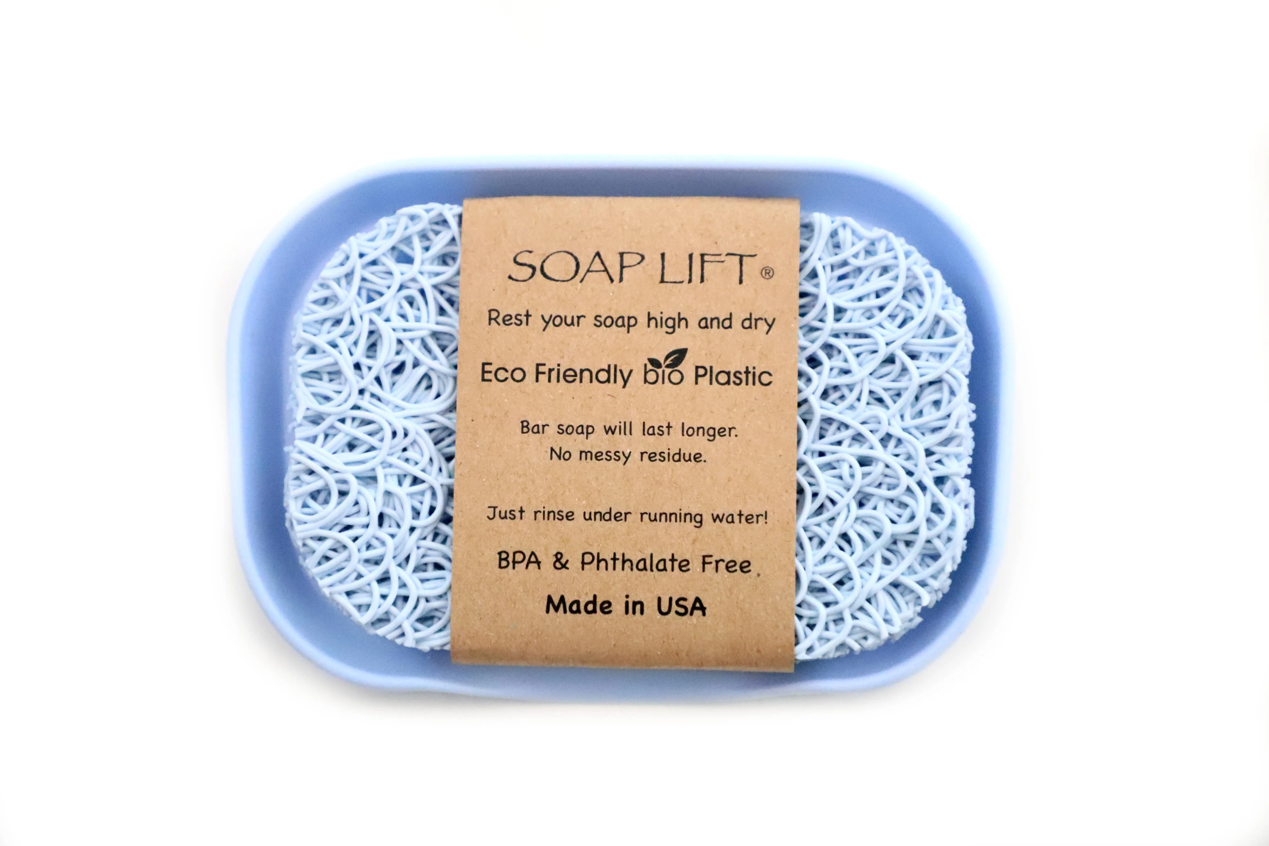 Waterfall Soap Dish Set w/ Soap Lift Soap Saver - Seaside - Image 1