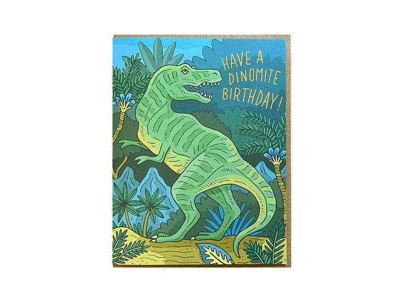 Dinomite Birthday Card - Image 1