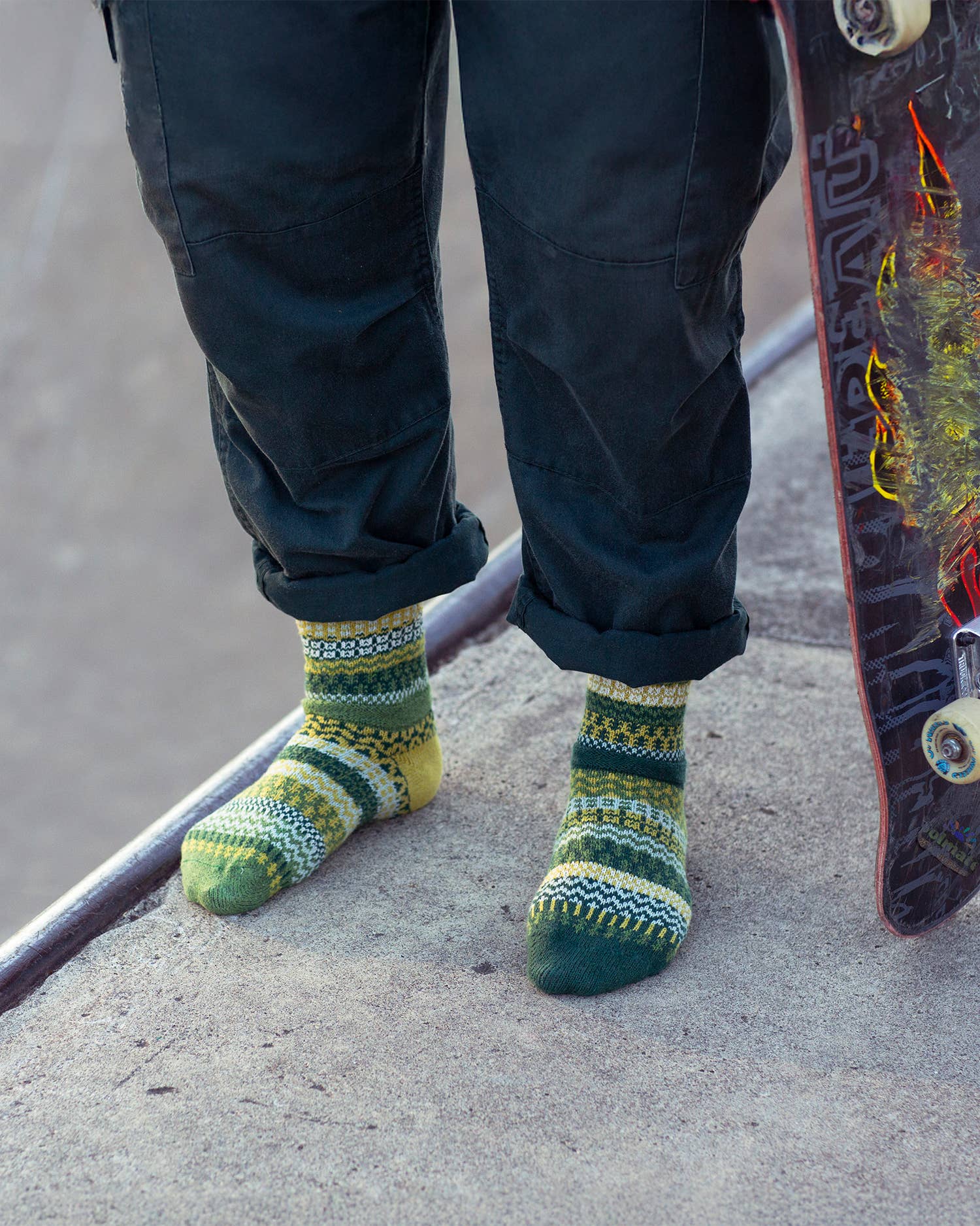 Fiddlehead Crew Socks - Image 2