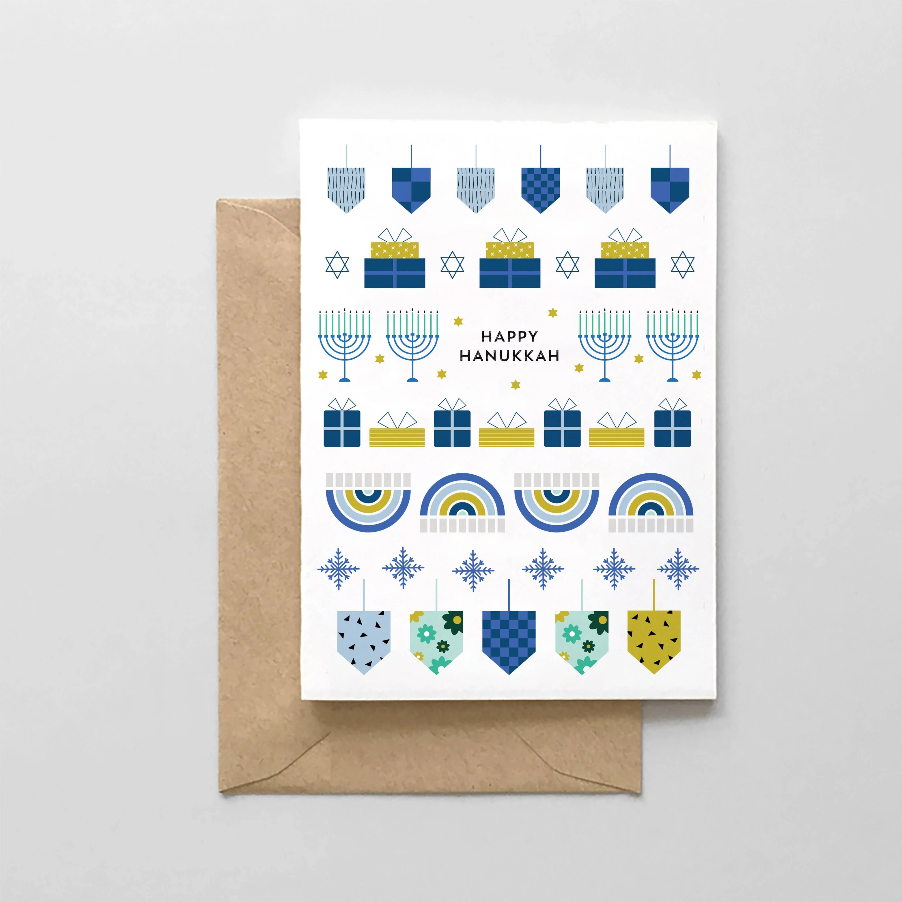 Happy Hanukkah Collage Card: Single Cards - Image 1
