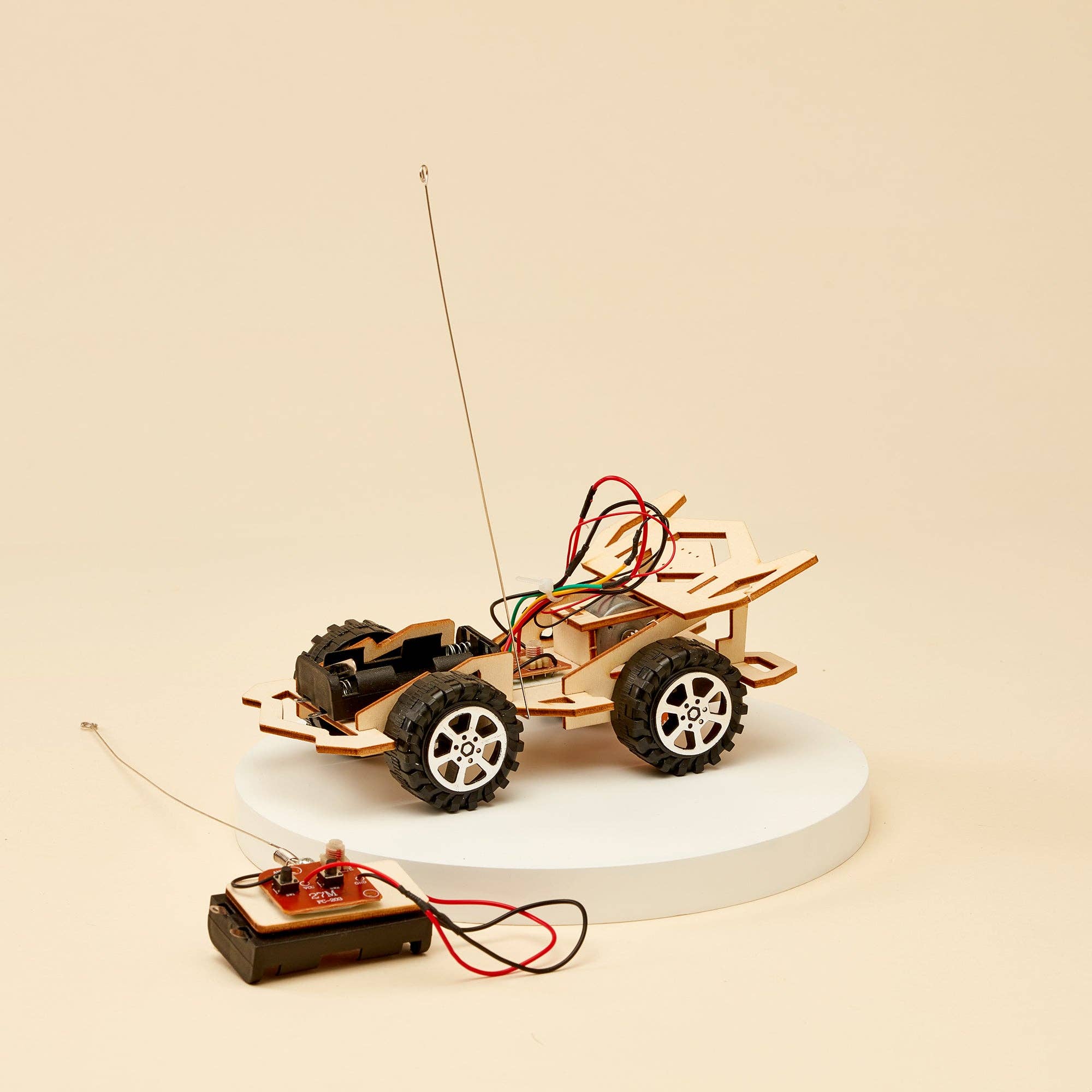 Radio-Controlled Car DIY Kit, Educational STEM Toy Craft Kit - Image 2