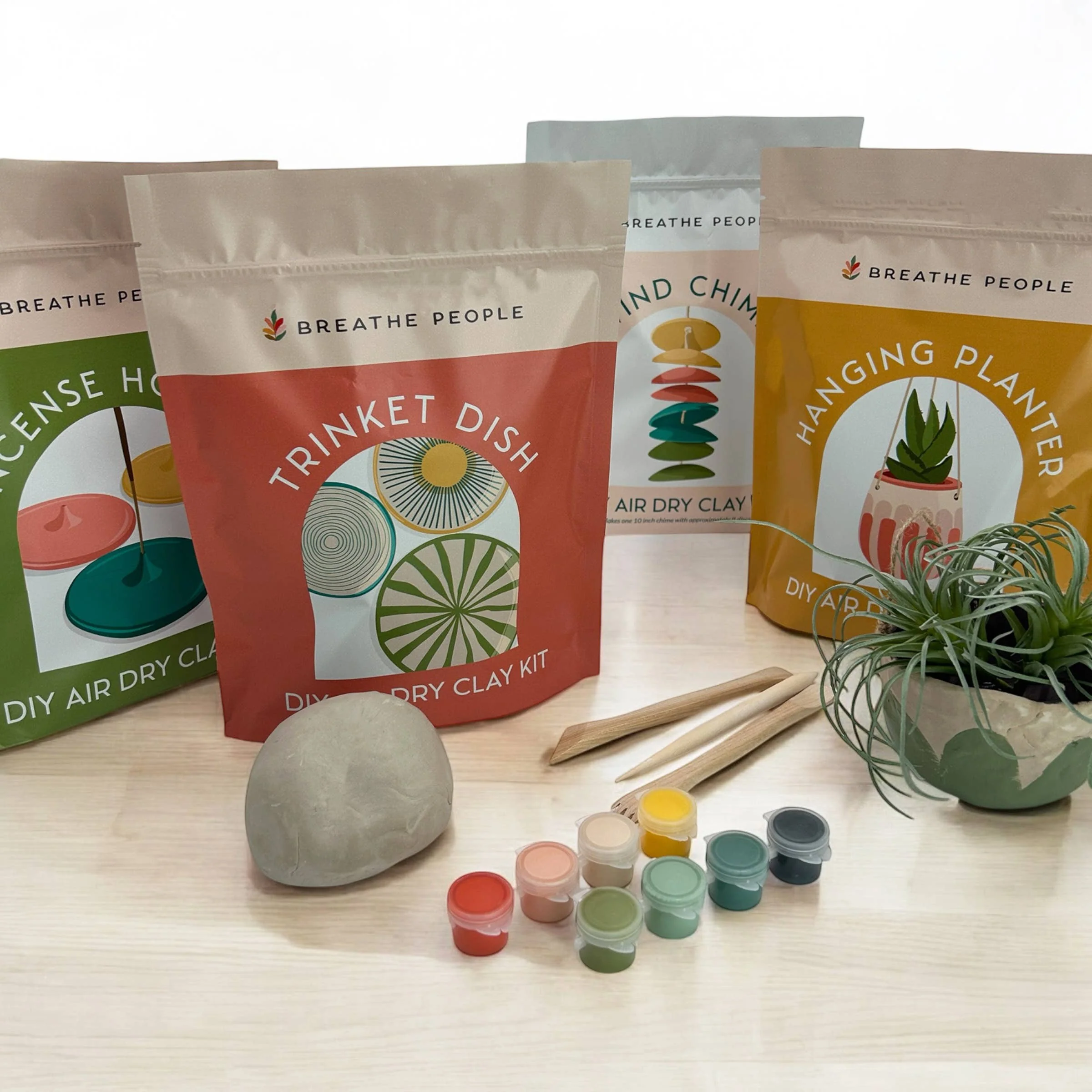 DIY Air Dry Clay Kit- Make Your Own Wind Chimes - Image 3