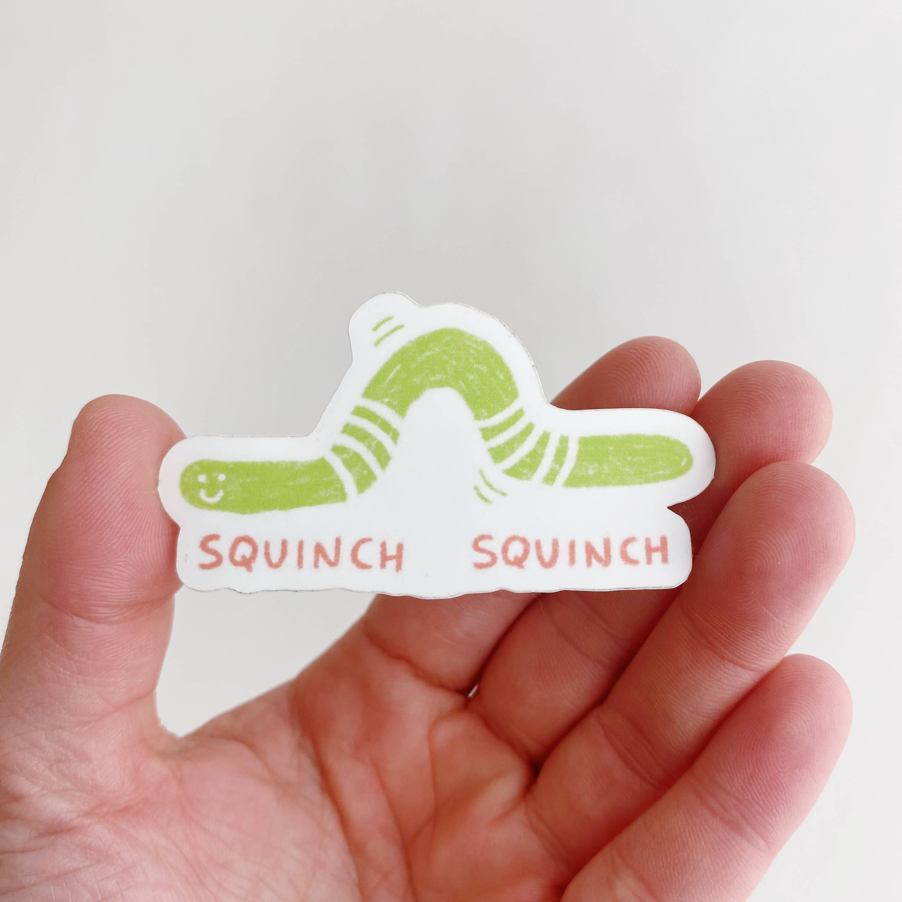 Sticker - squinch worm - Image 1