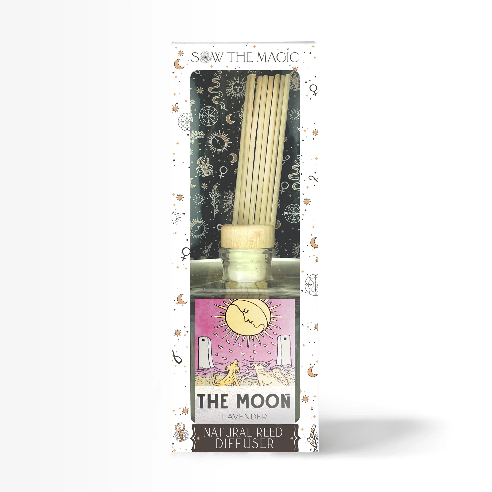The Moon Tarot Card Home Reed Diffuser - Image 2