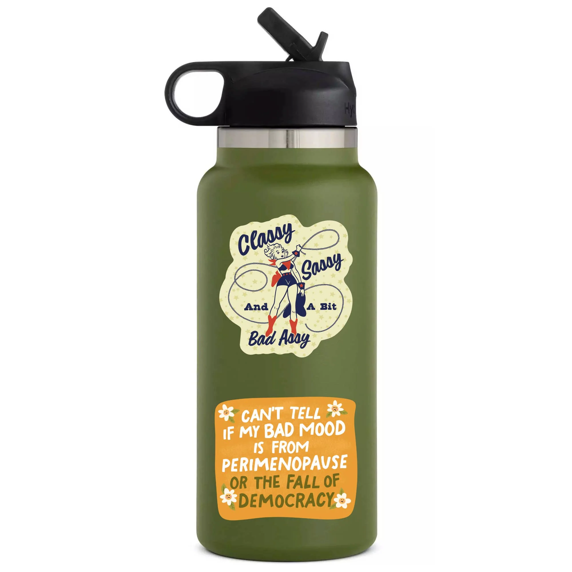 Women Politics Perimenopause High Quality Vinyl Sticker - Image 3