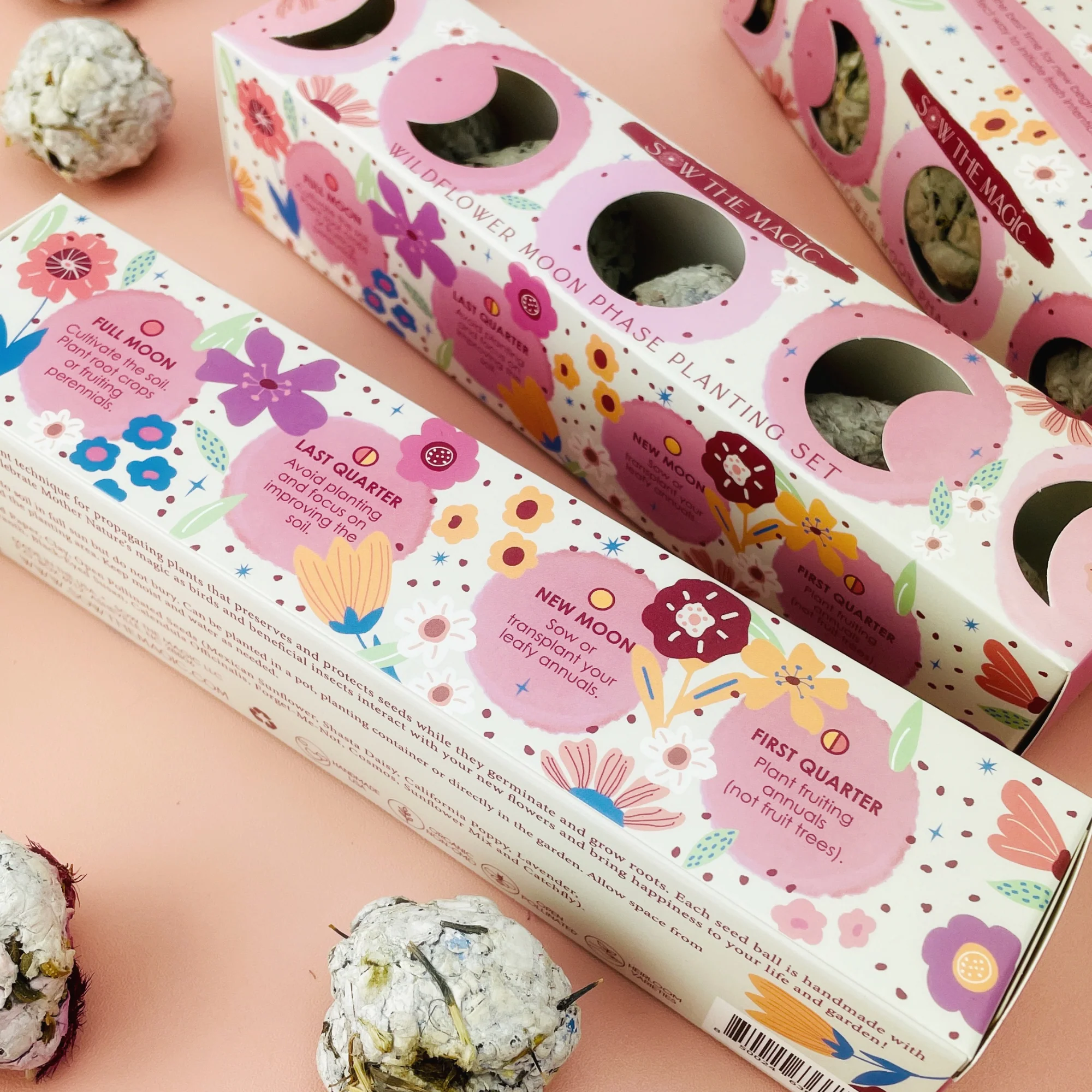 Moon Phase Wildflower Seed Planting Set - Image 3