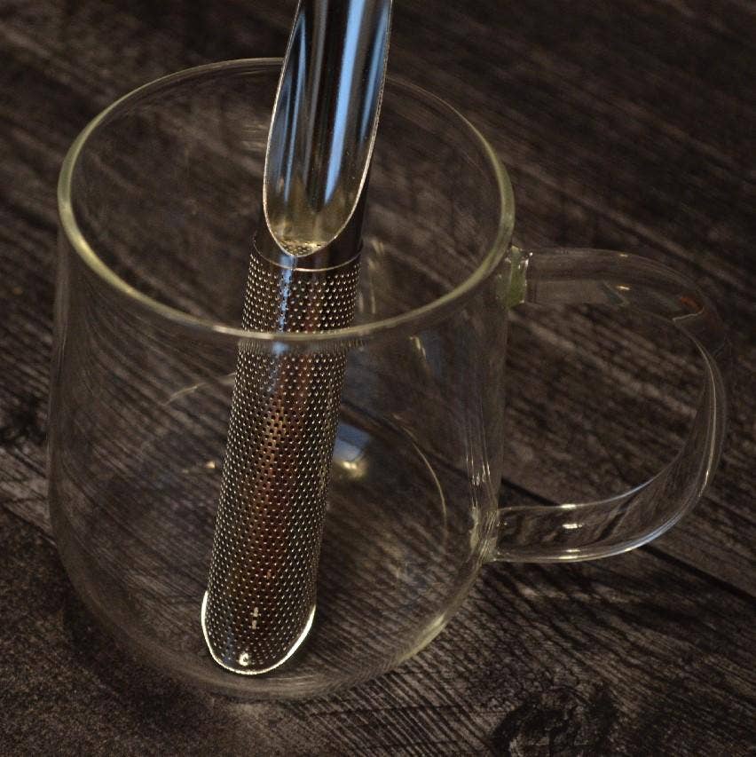 Silver Sliding Tea Infuser - Image 2