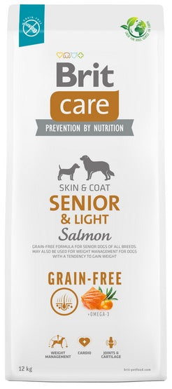 Brit Care Grain Free Senior & Light Salmon 12kg - Image 2