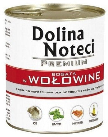 Dolina Noteci Premium Pies Wołowina puszka 400g - Image 2