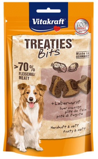 Vitakraft Dog Treaties Bits - Smaczne Kawałki - wątroba 120g [2328807] - Image 1
