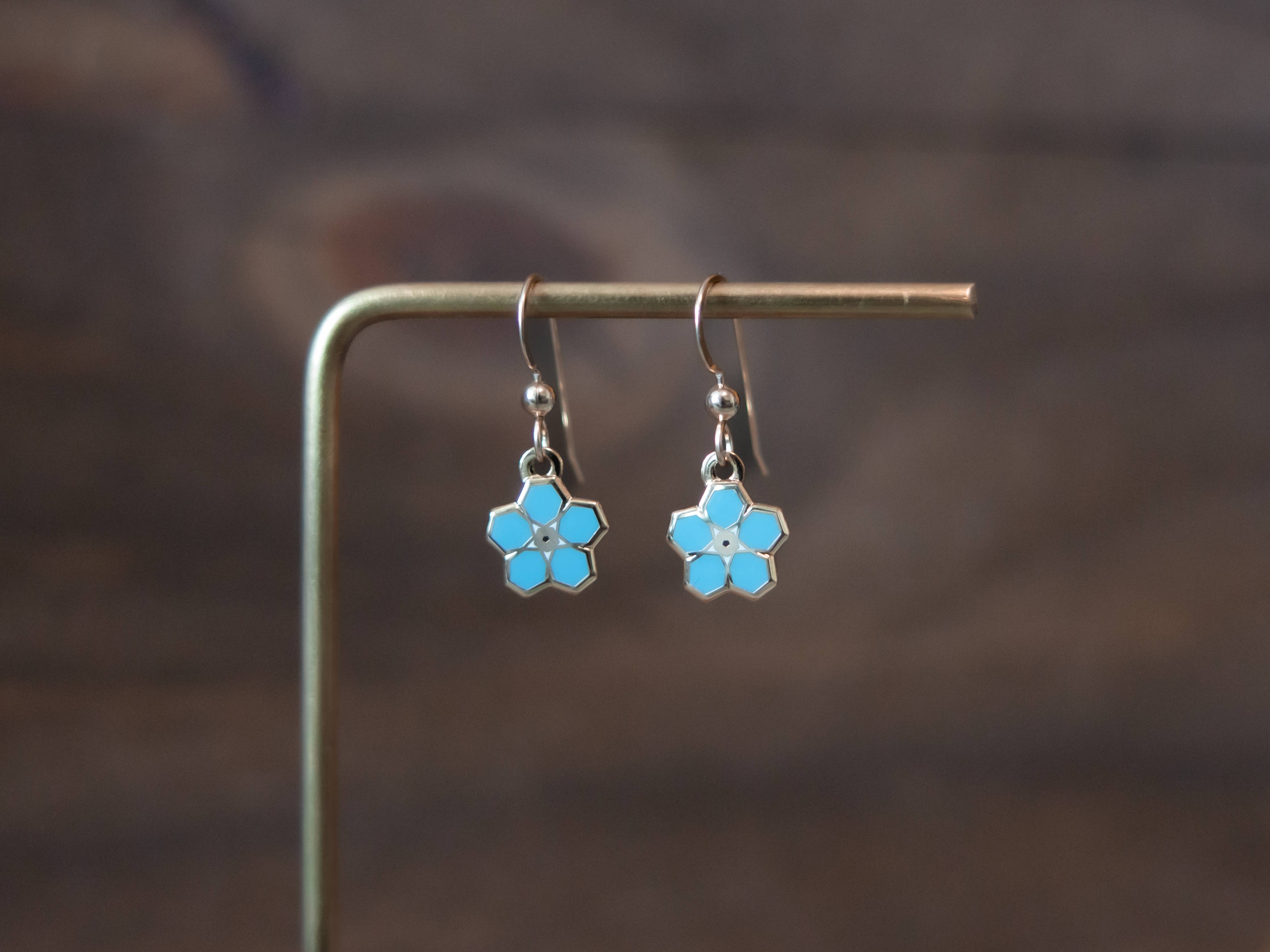Forget Me Not Earrings - Image 1