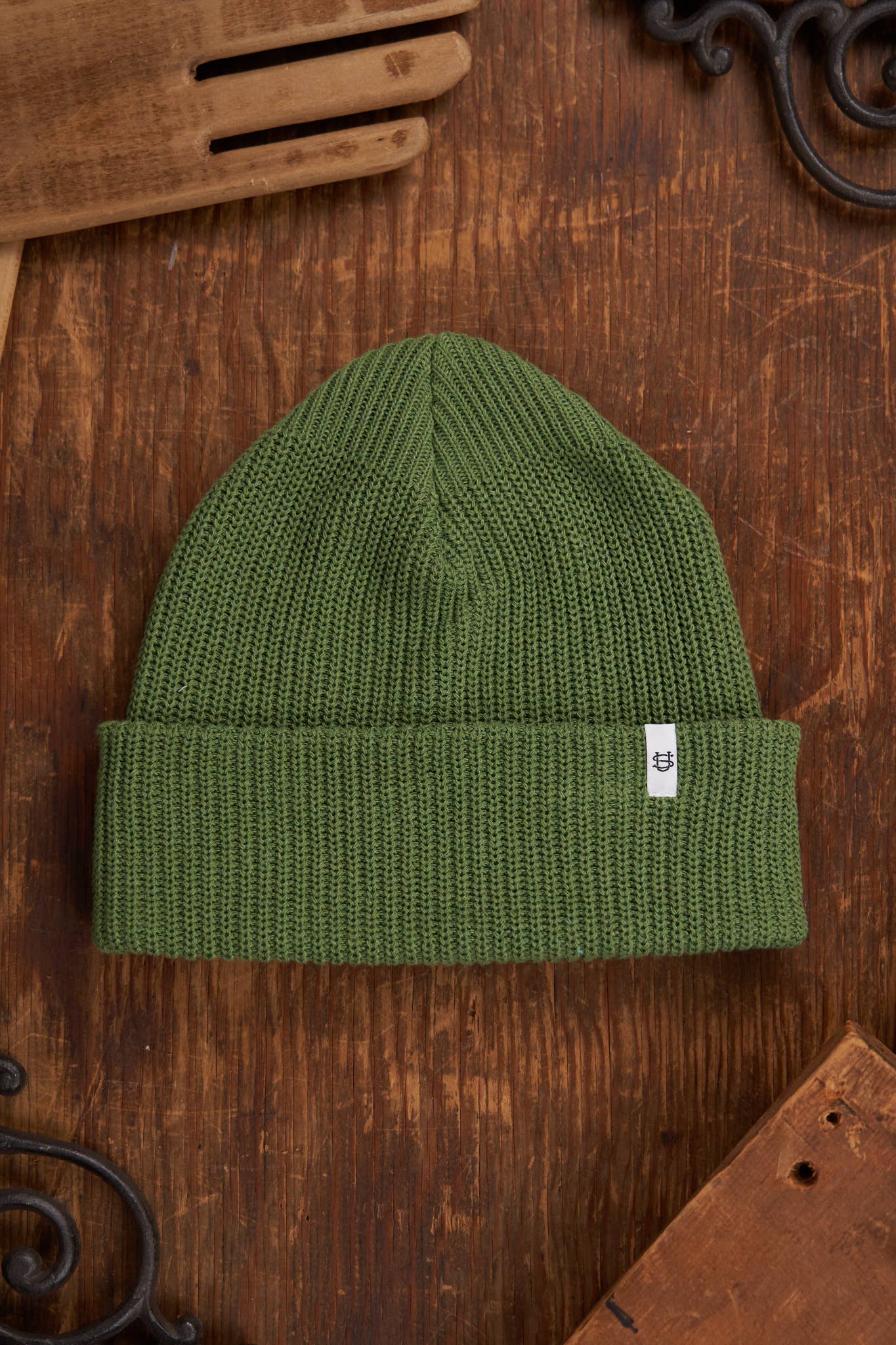 NEW Ulota Moss Green Upcycled Cotton Watchcap - Image 3