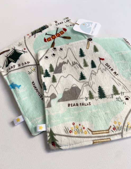Camping Outdoors Minky Crinkle Sensory Toy - Image 3