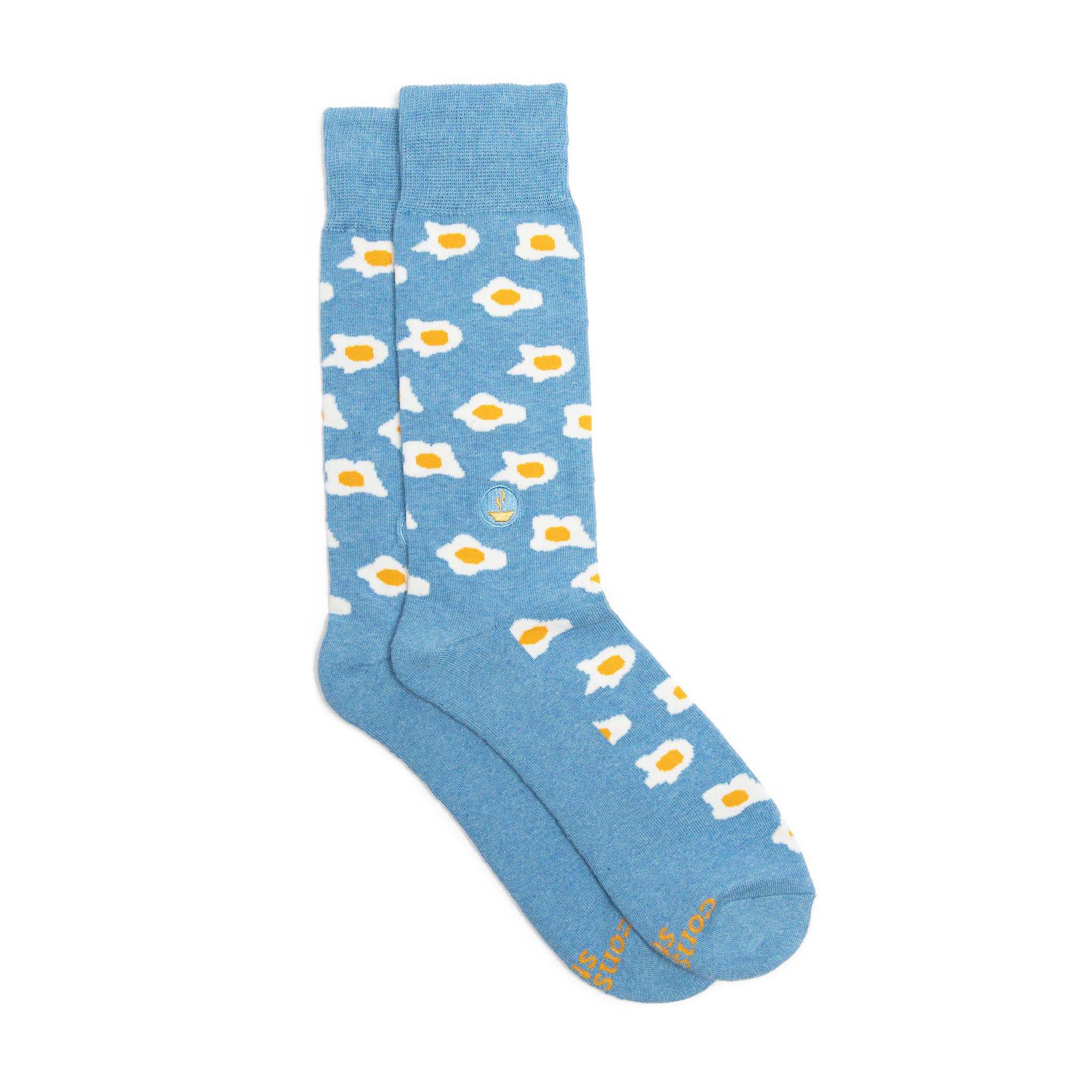 Socks that Provide Meals (Blue Eggs): Medium - Image 1