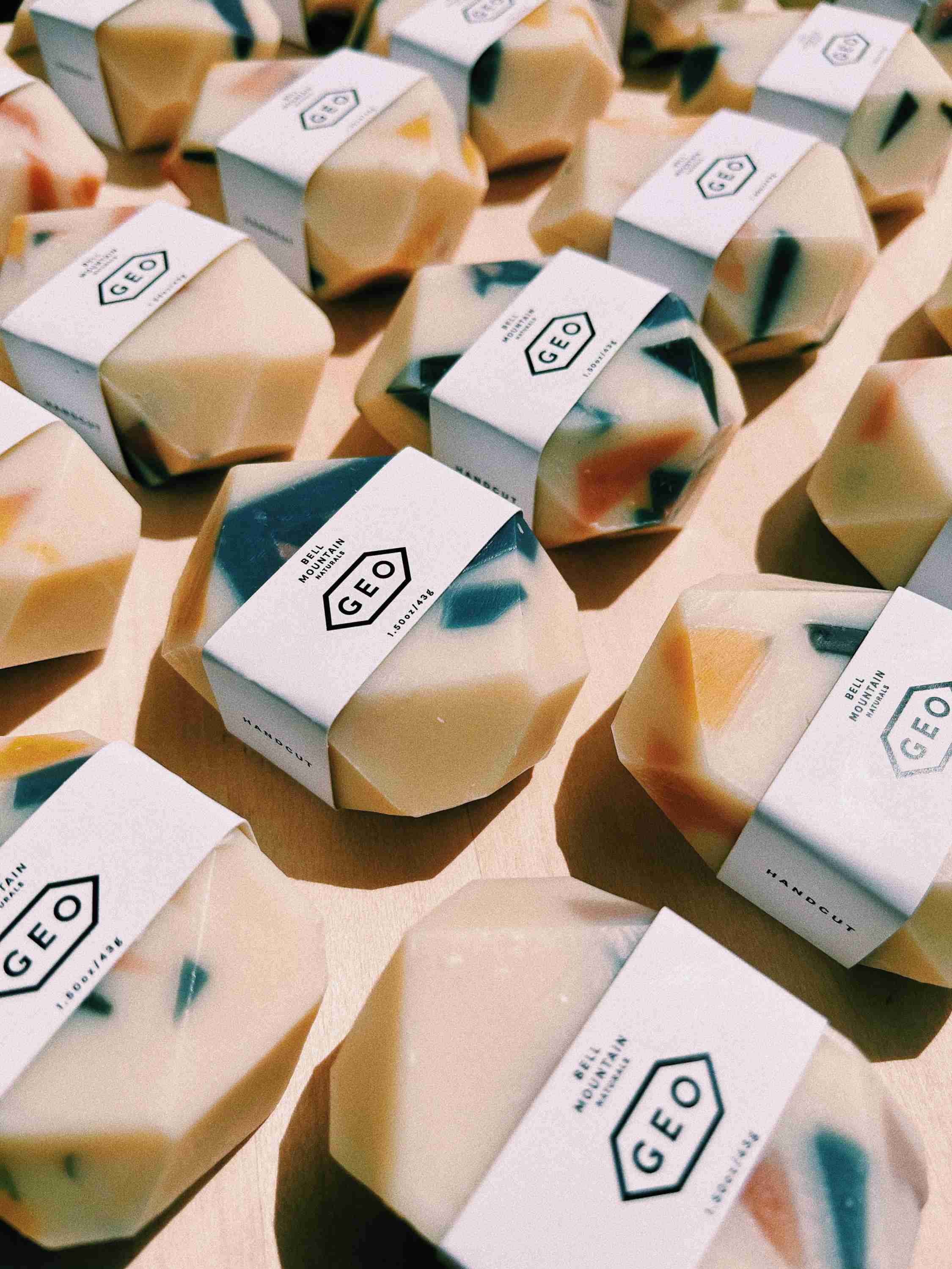 Terrazzo mini gem bar soap. Natural, sustainable, modern. - Image 3