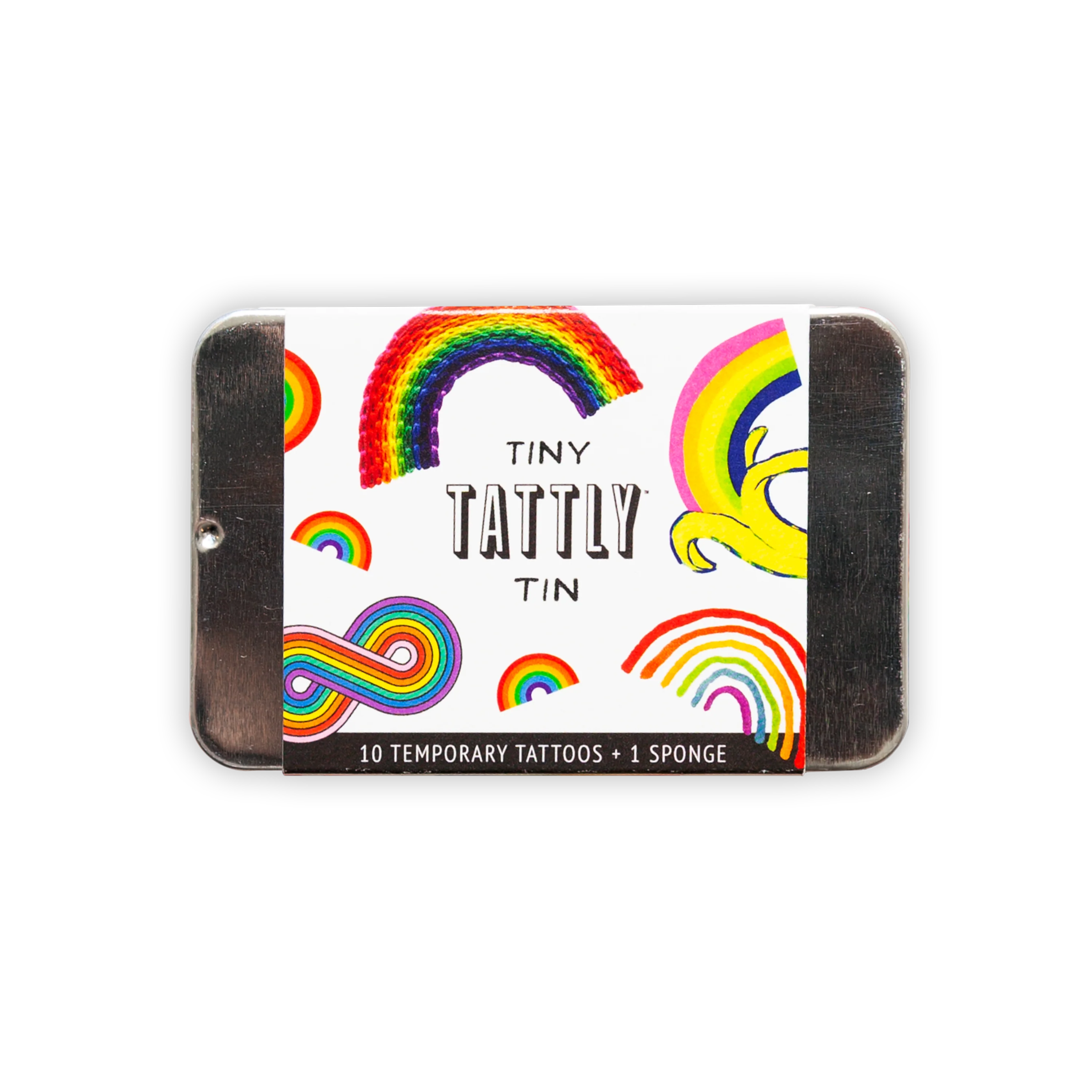 Tiny Rainbow Tattoo Tin - Image 1