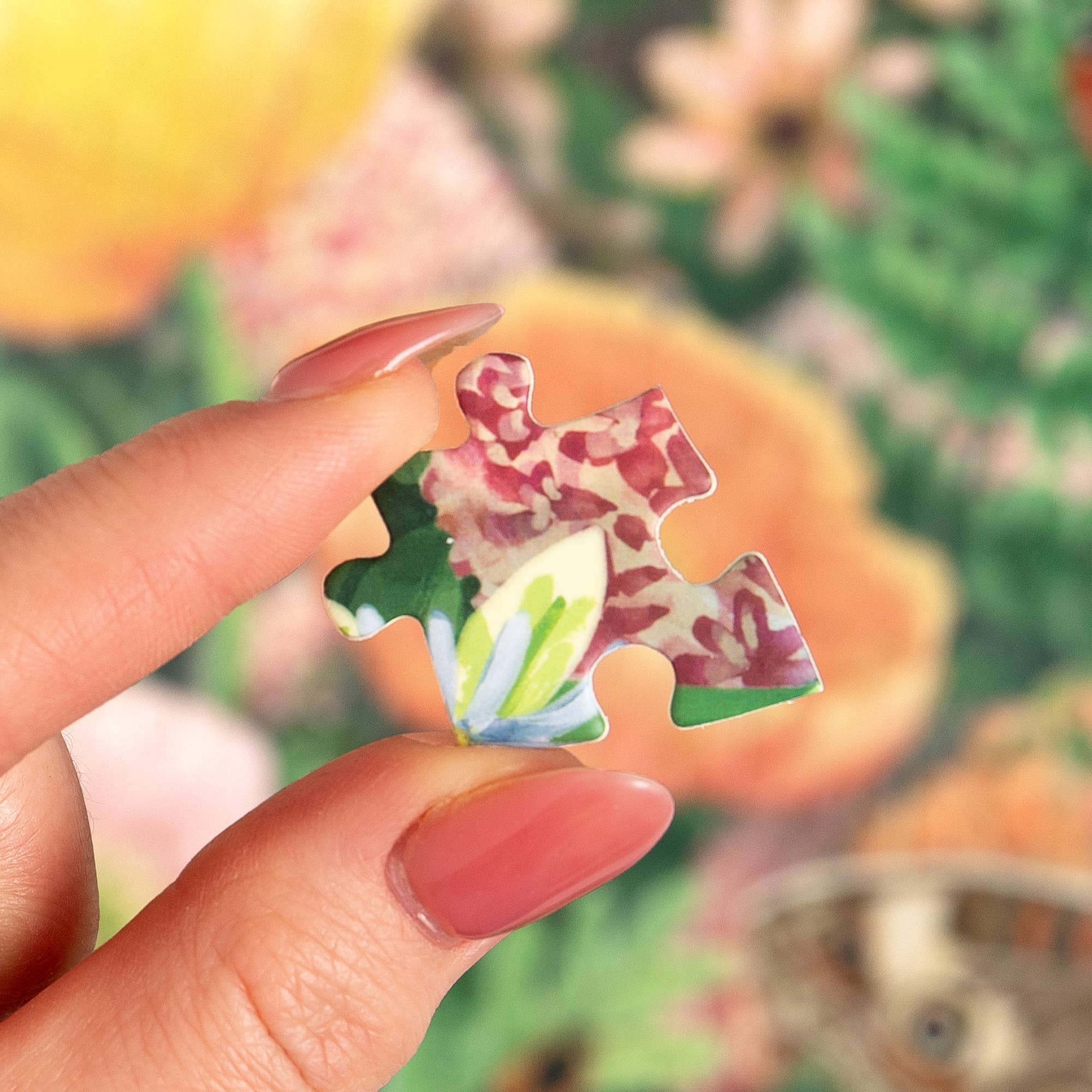 Garden Blooms - 500 Piece Jigsaw Puzzle - Image 3