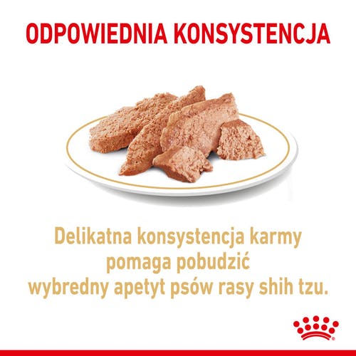 Royal Canin Shih Tzu Adult karma mokra dla psów dorosłych rasy shih tzu saszetka 85g - Image 2