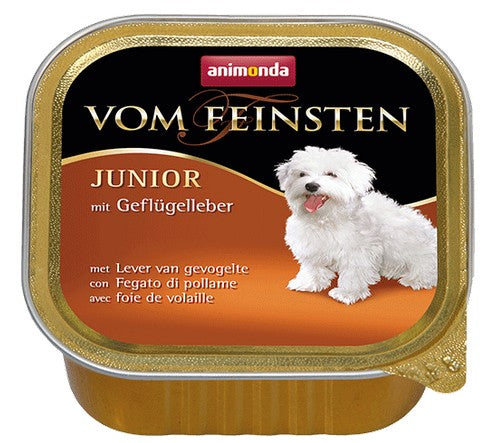Animonda vom Feinsten Dog Junior Wątróbka drobiowa 150g - Image 2