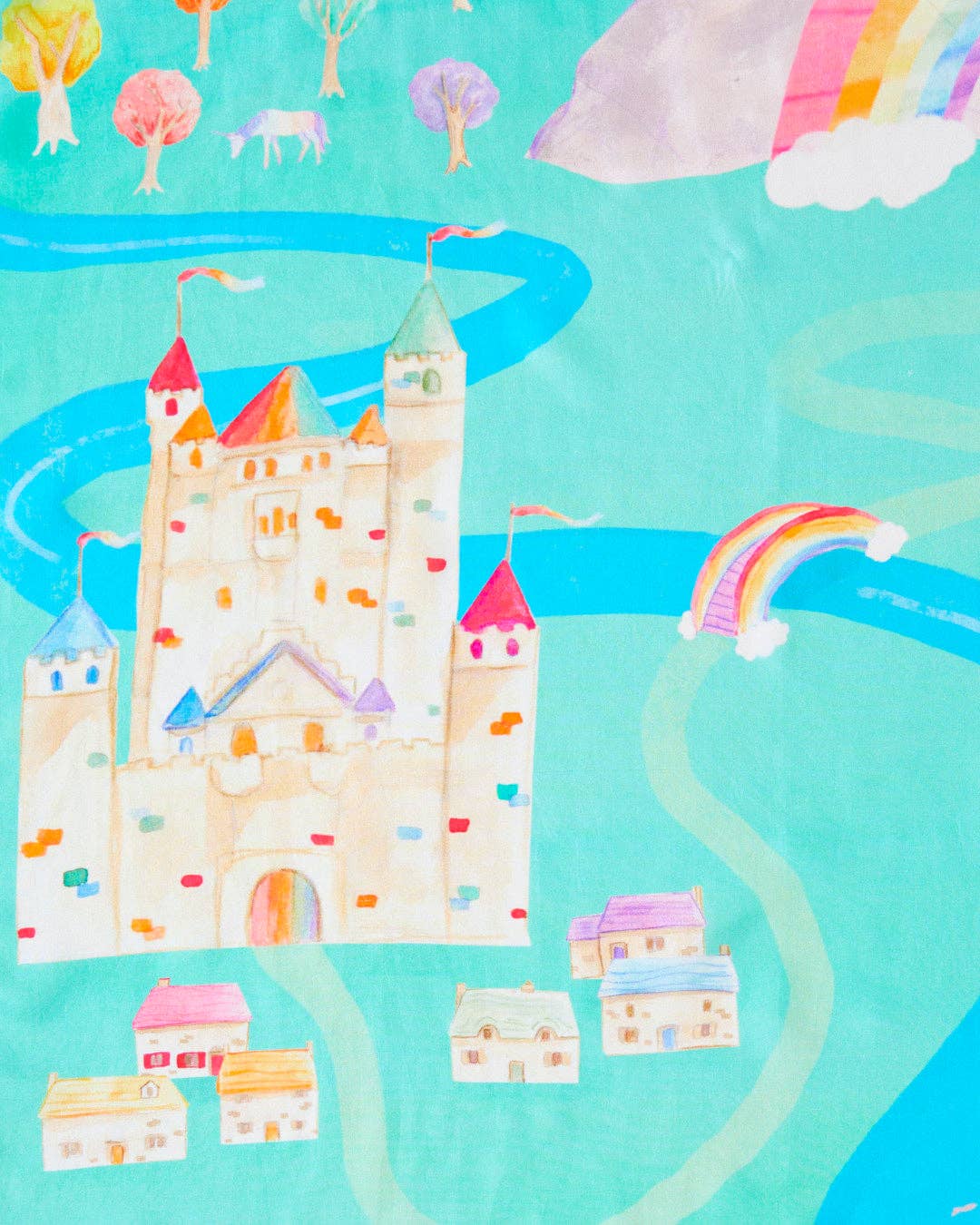 Rainbowland Playmap - Story-Telling Montessori Toy - Image 3