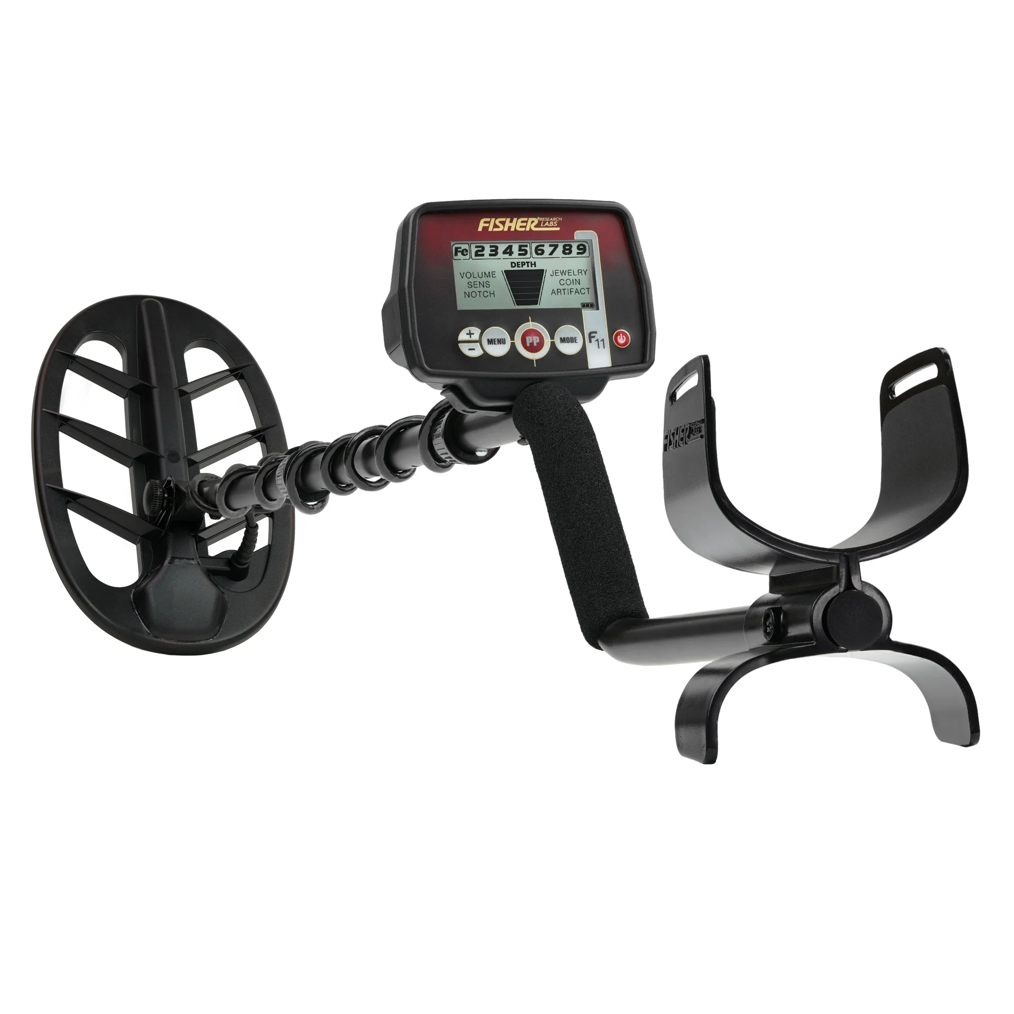 Fisher F11 Metal Detector with 11" DD Coil (Open Box) - Image 2