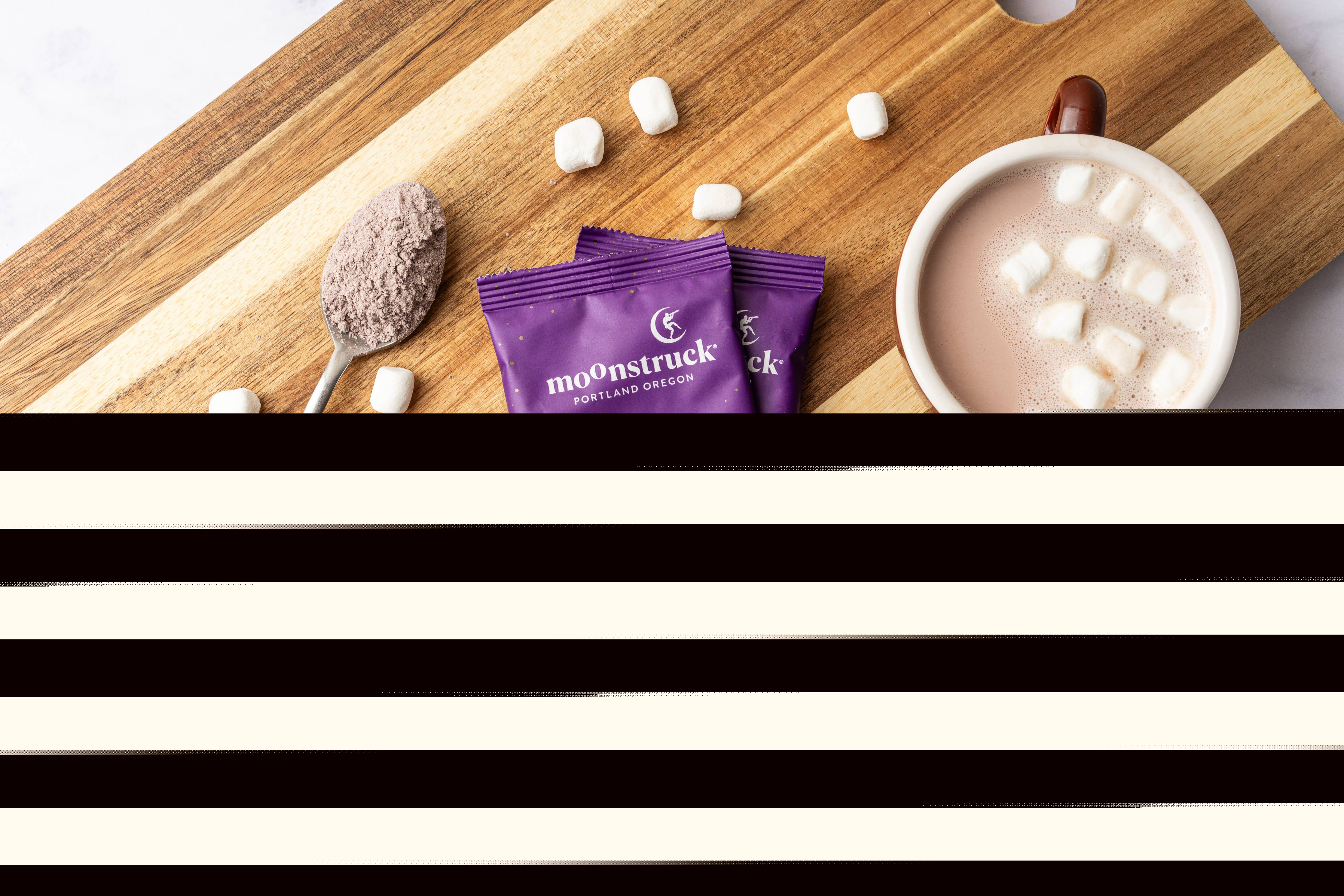 Horchata:Milky White Cinnamon Hot Cocoa Single Serving Pouch
